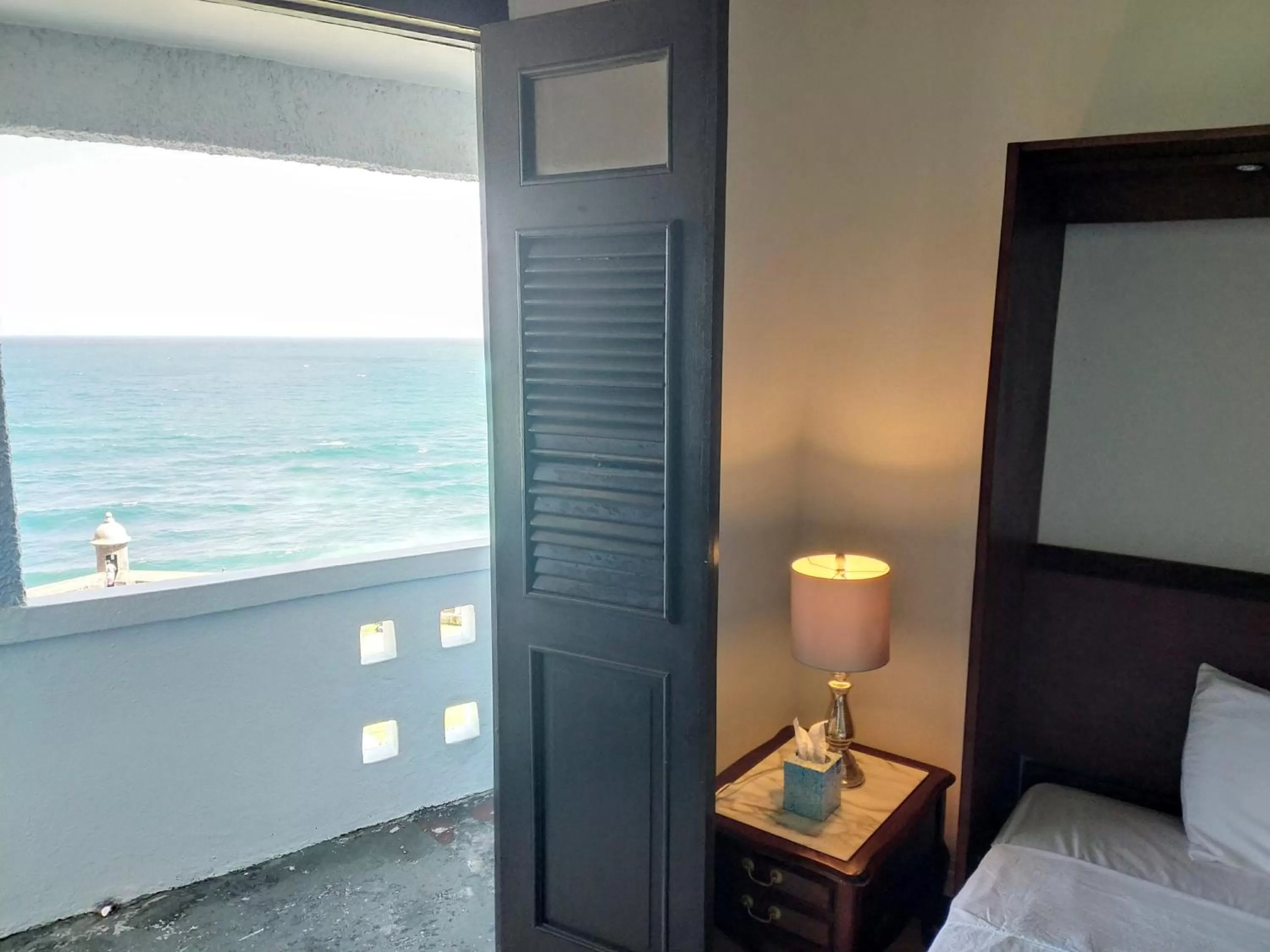 Bed in La Capitana Old San Juan Building