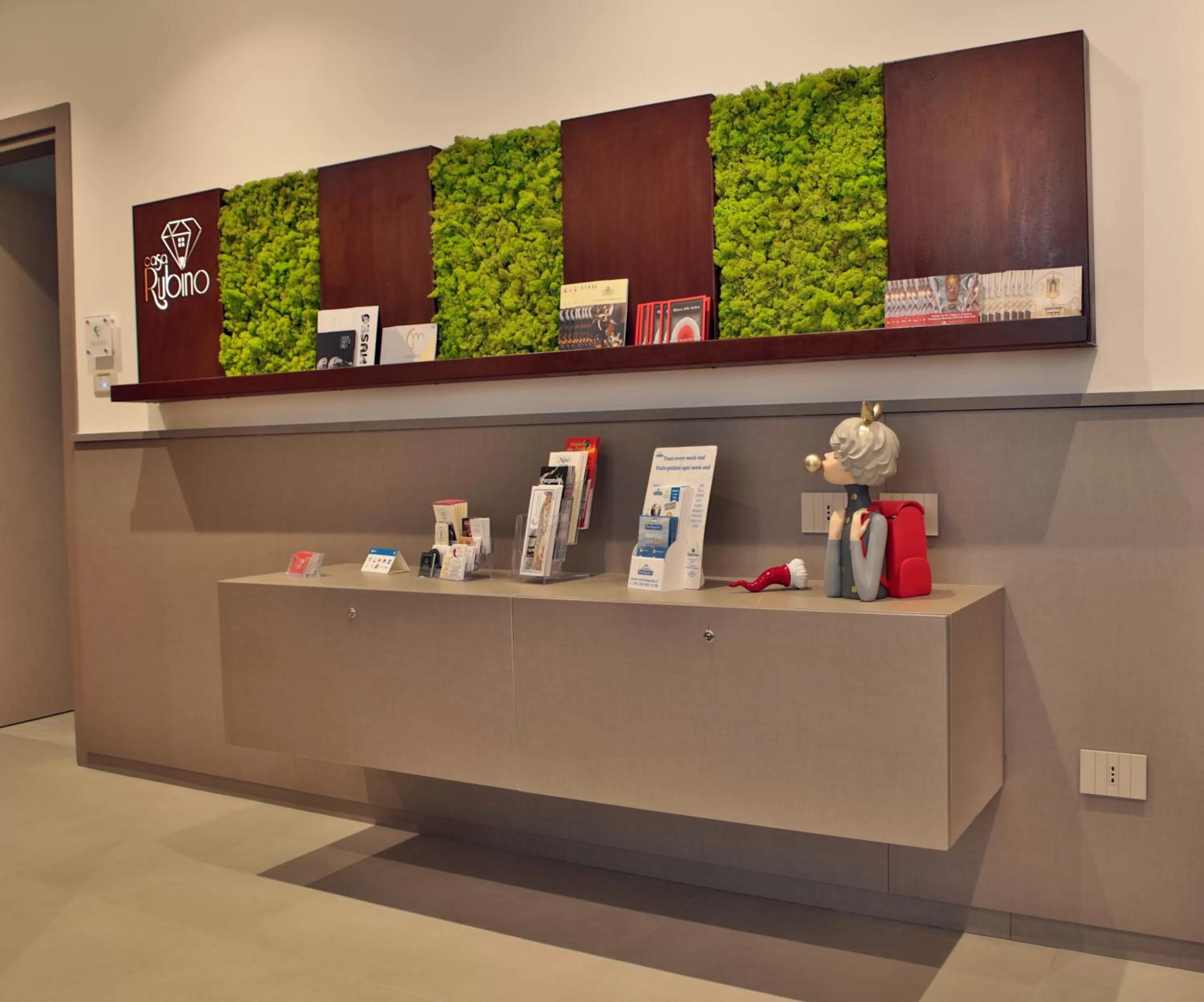 Decorative detail in B&B Casa Rubino