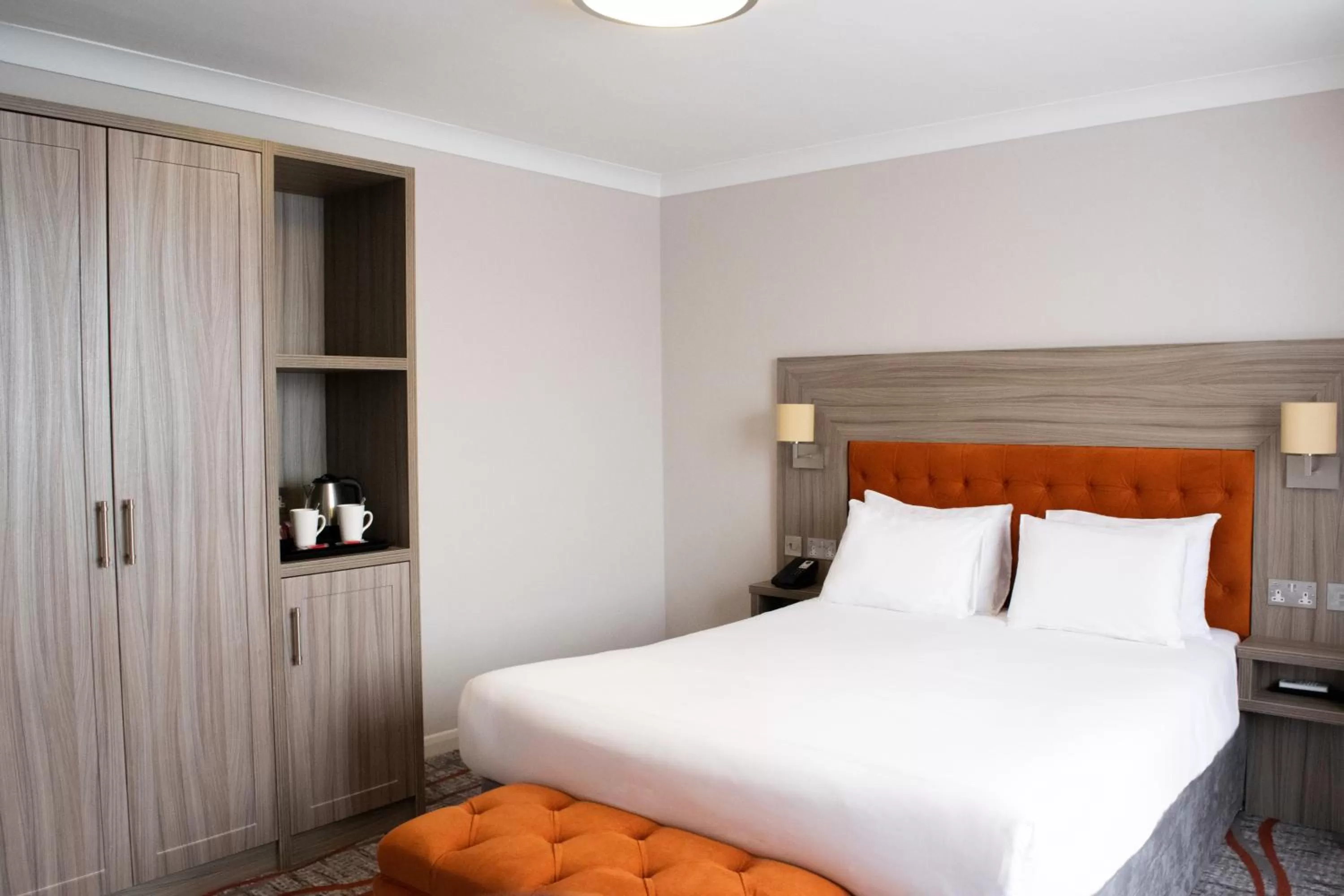 Bedroom, Bed in Bournemouth West Cliff Hotel & Spa