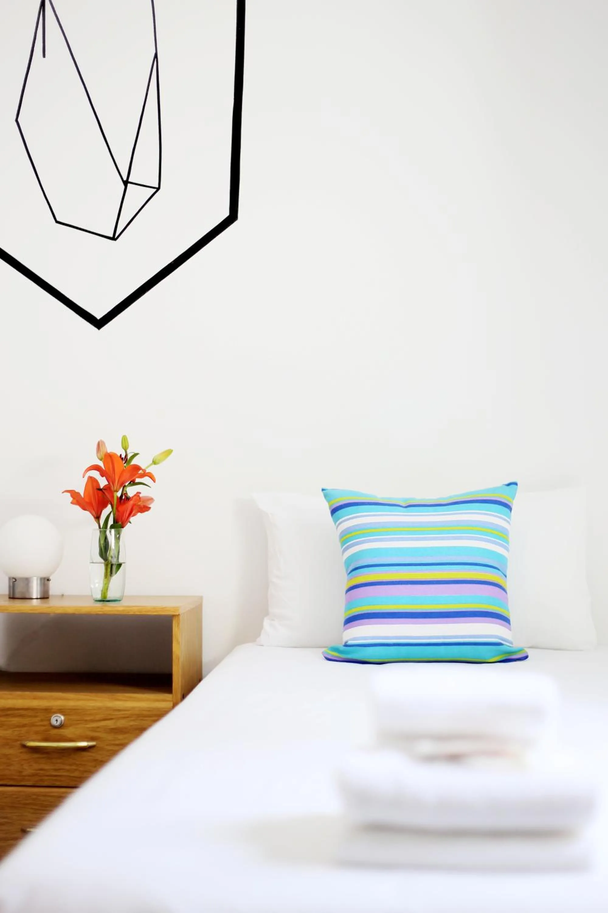 Bed in Art Factory Soho