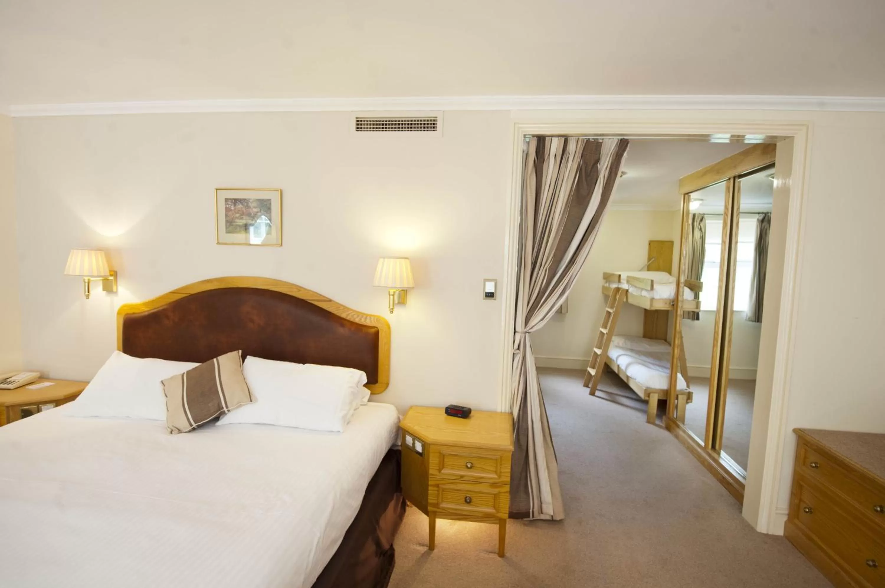 Decorative detail, Bed in Penmere Manor Hotel