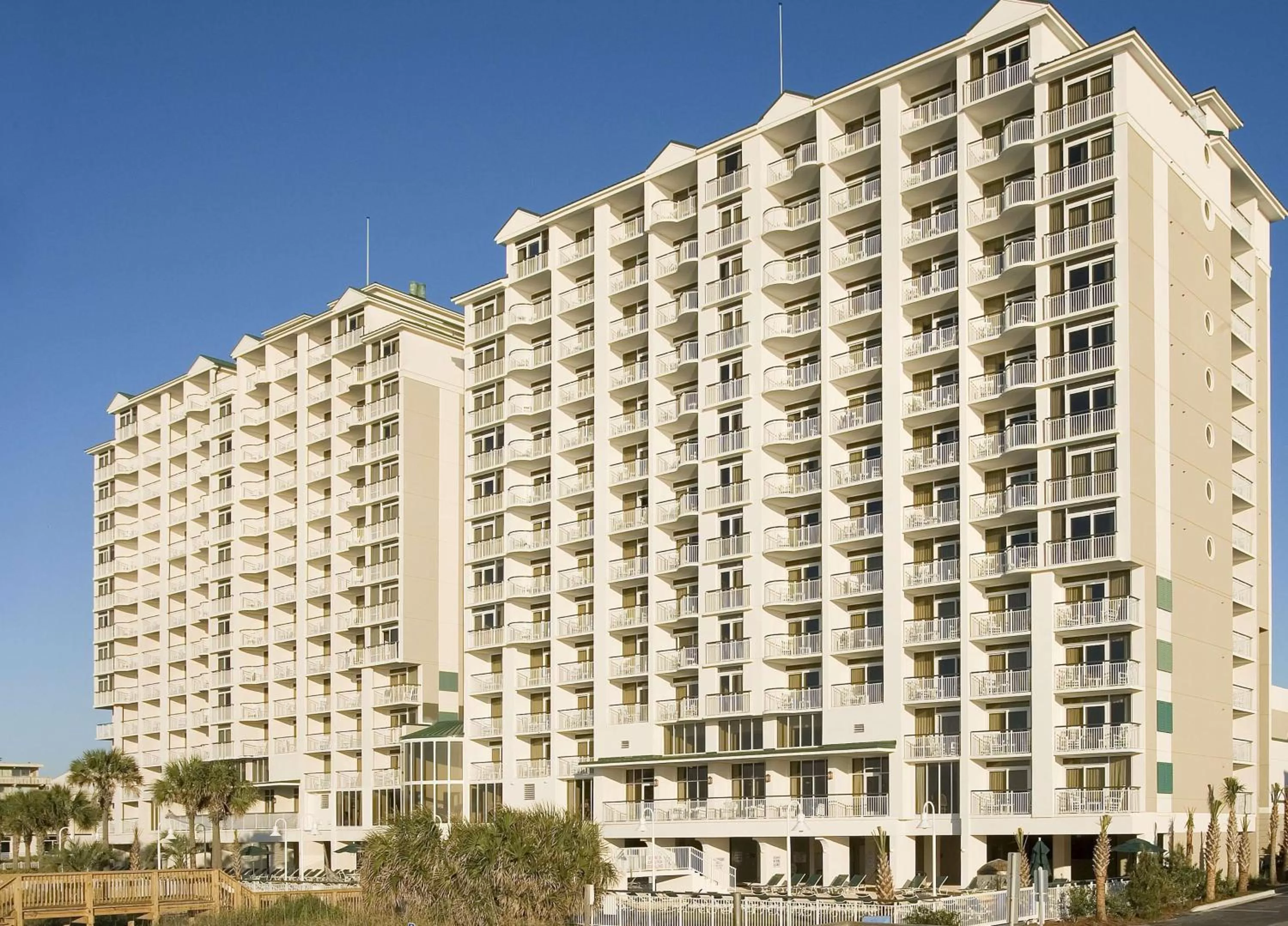 Property building in Hampton Inn & Suites Myrtle Beach Oceanfront