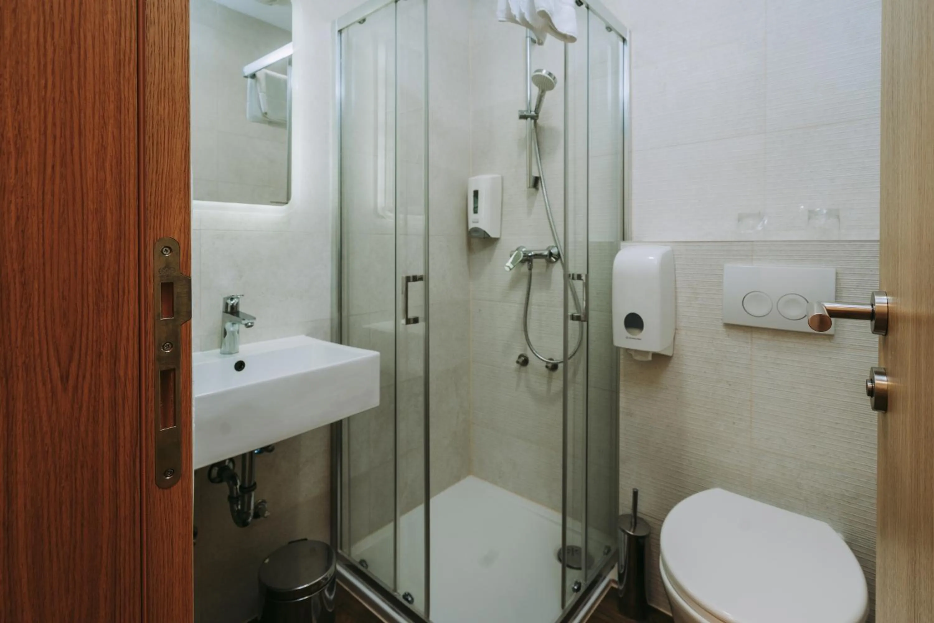 Bathroom in Hotel Sliško