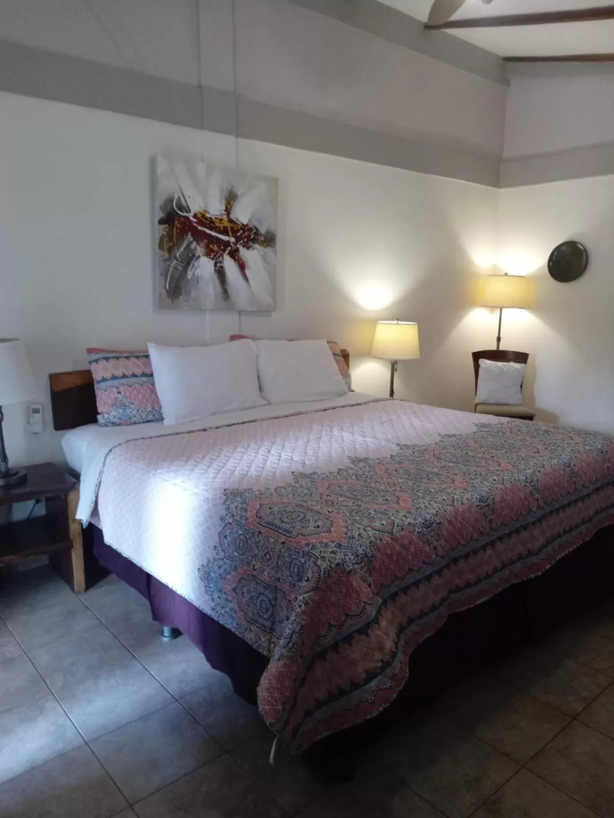 Bed in Xalli Beach Hotel