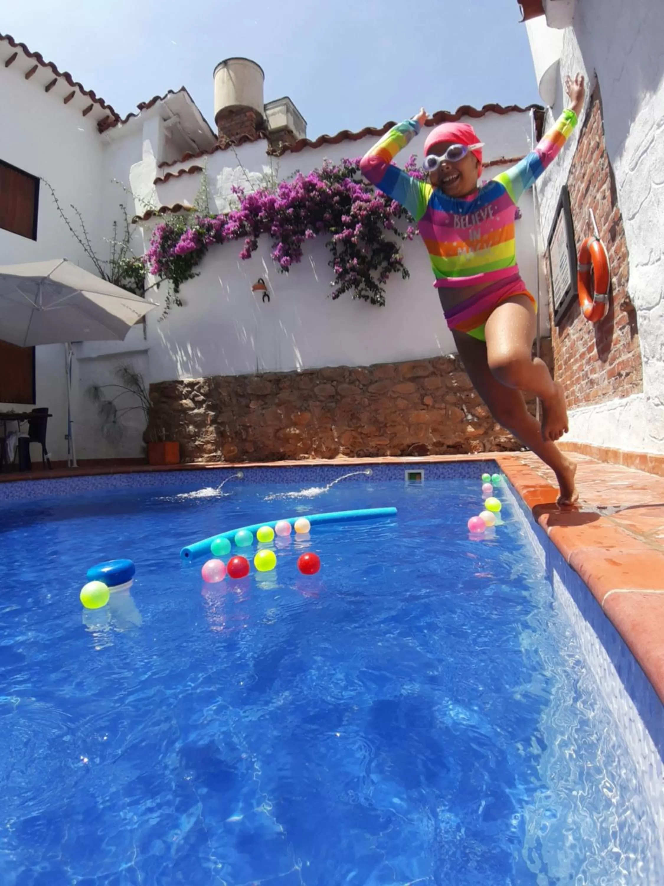 Swimming Pool in Hotel Villa Del Socorro