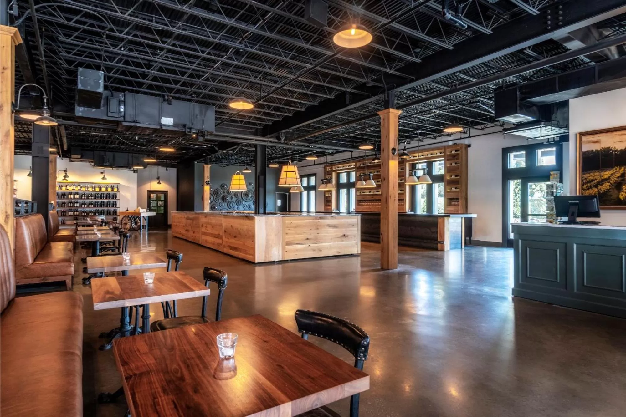 Area and facilities in Chateau Elan Winery