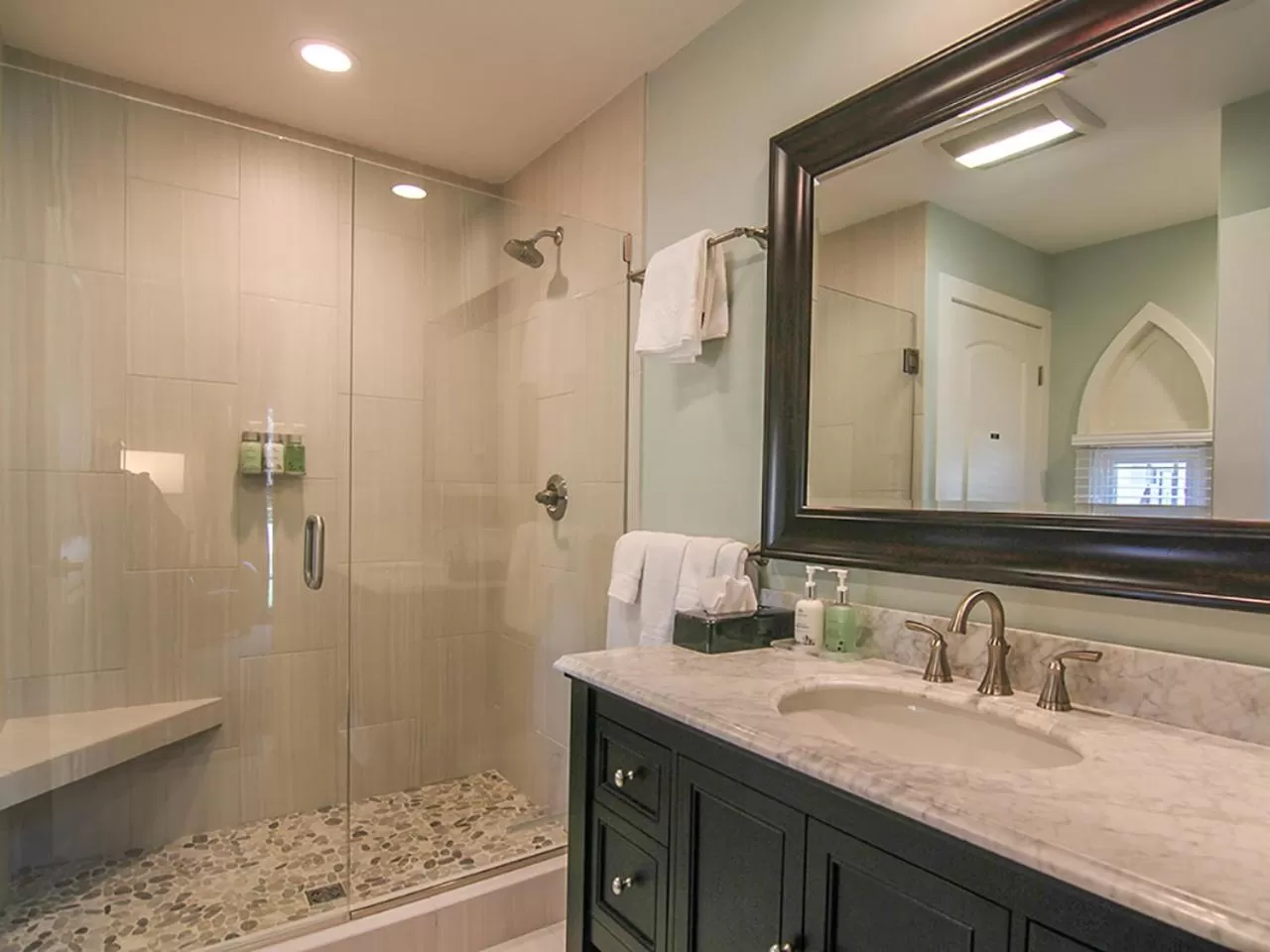 Shower in Crystal Mountain