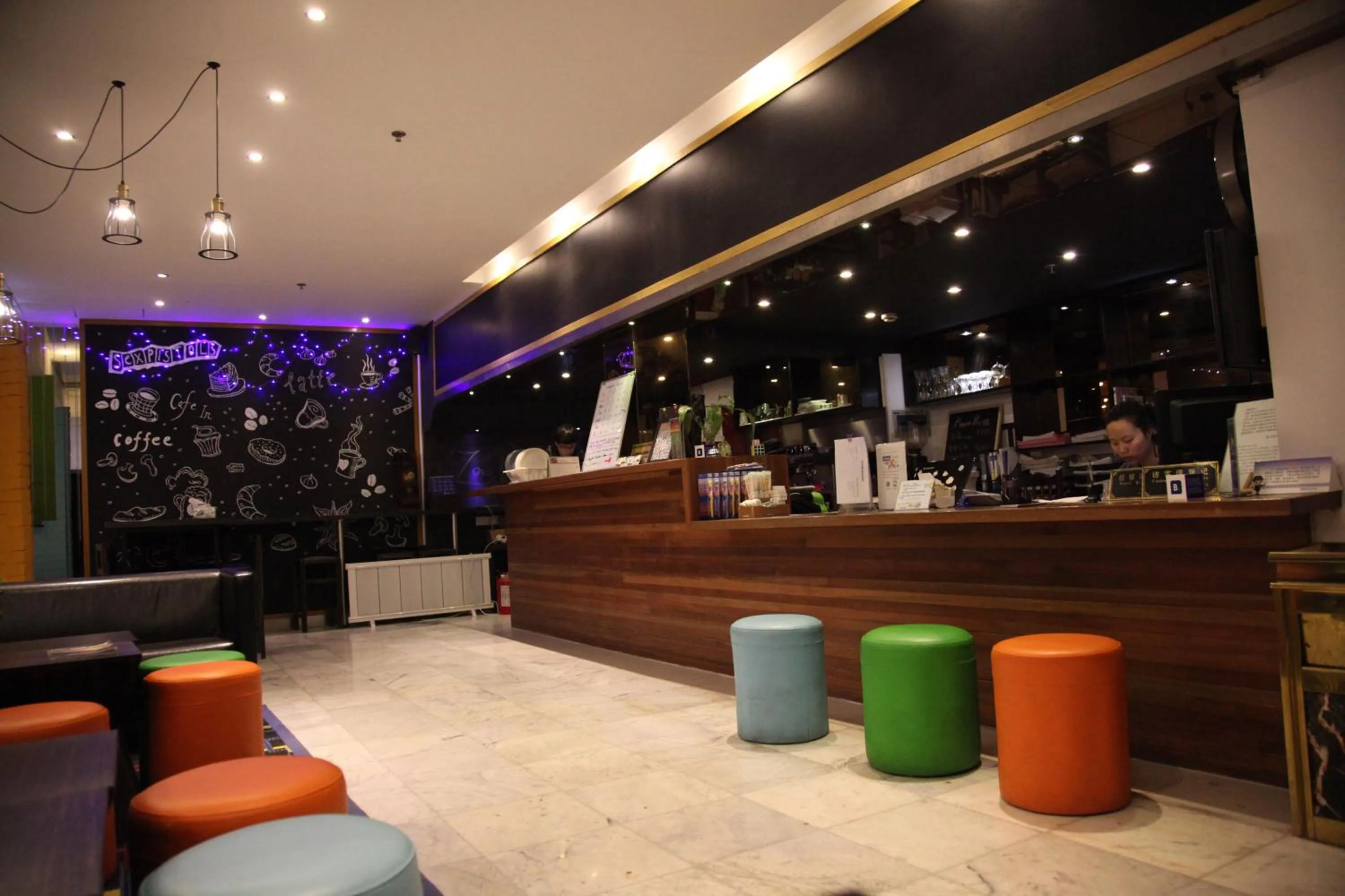 Staff in Shanghai Fish Inn Bund