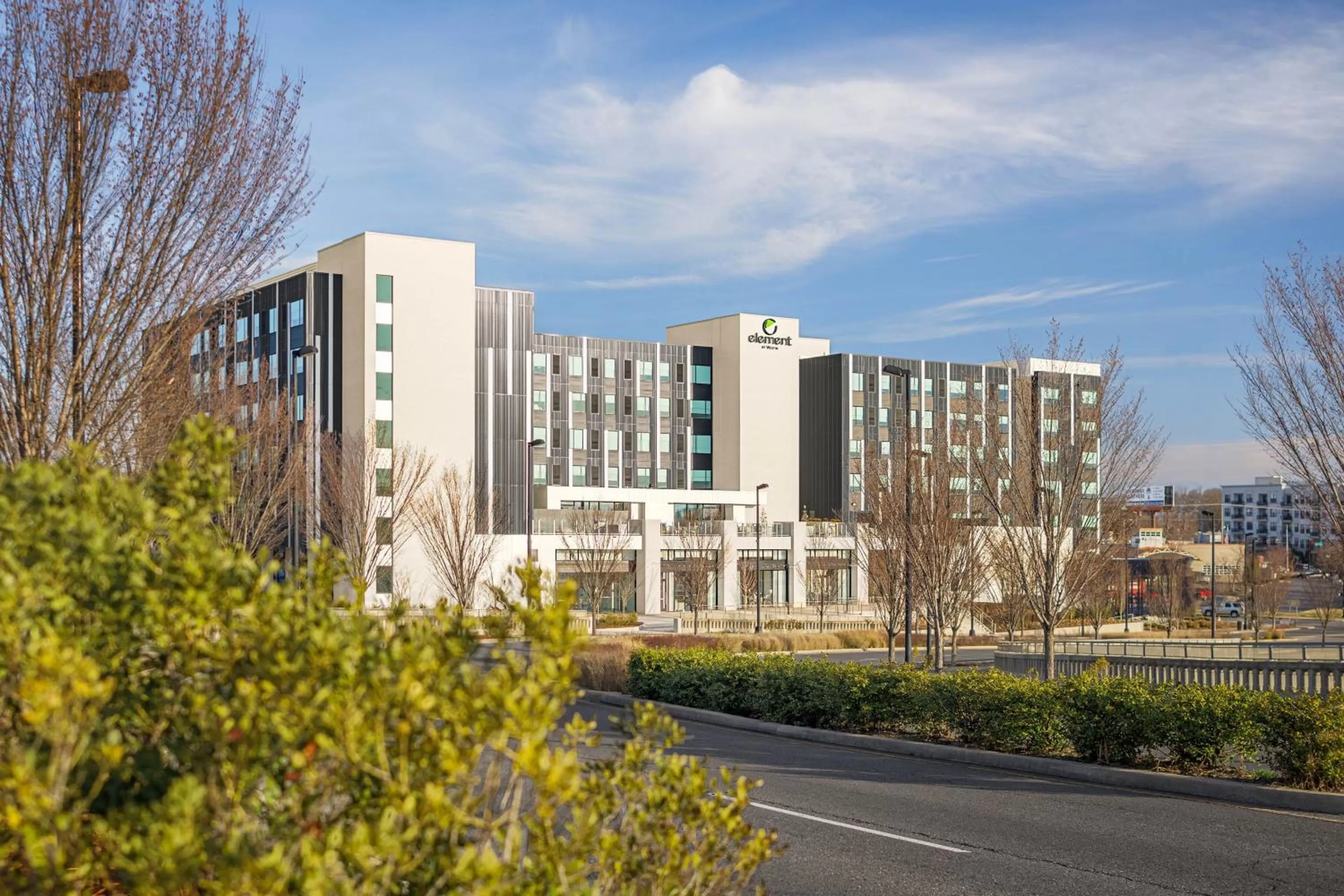 Property building in Element Nashville Vanderbilt West End