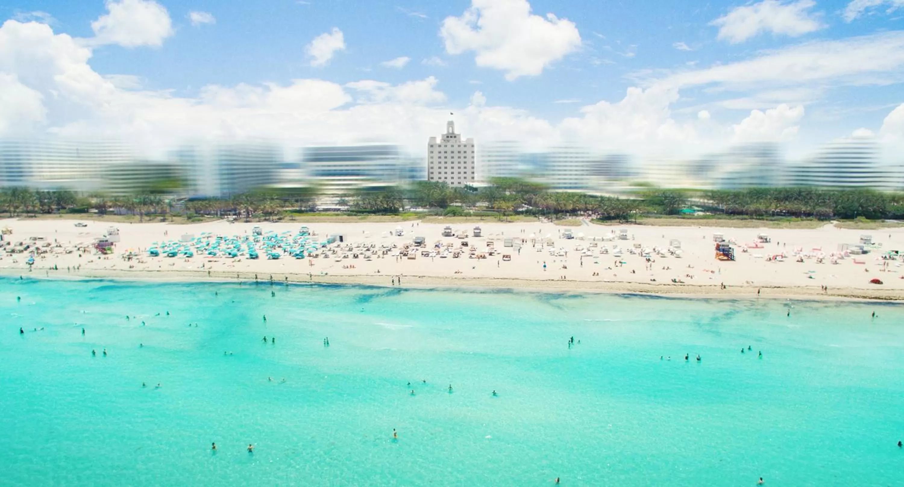 Beach in National Hotel, An Adult Only Oceanfront Resort