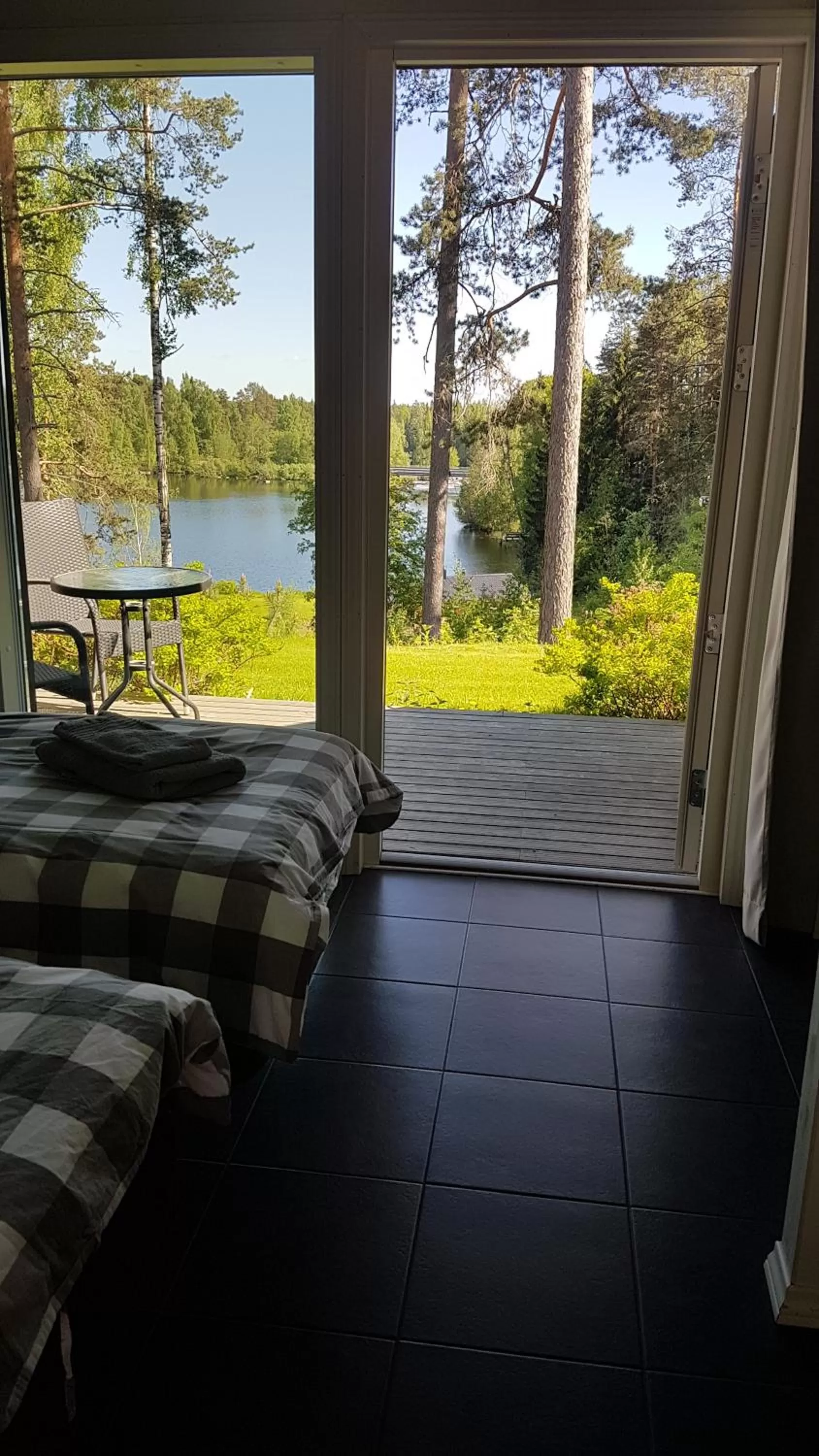 Patio in Varjola Holiday Center