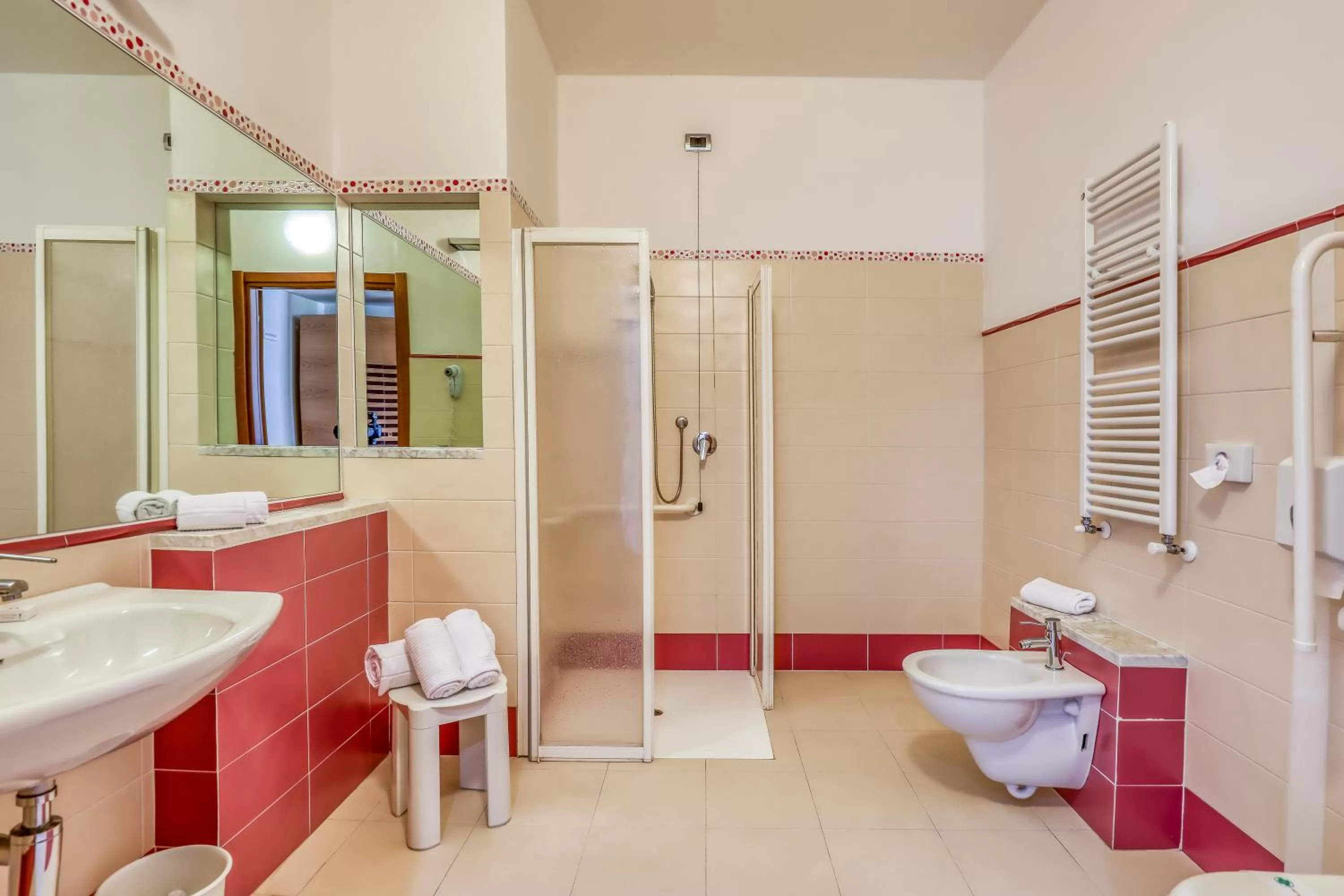 Shower in Hotel PentHouse