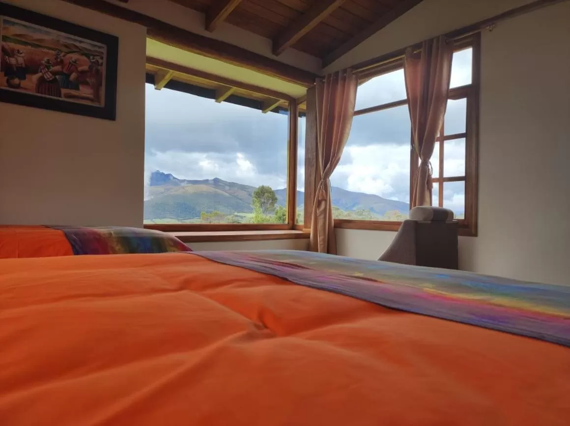 Bed in Ruta de los volcanes "Casa de campo"