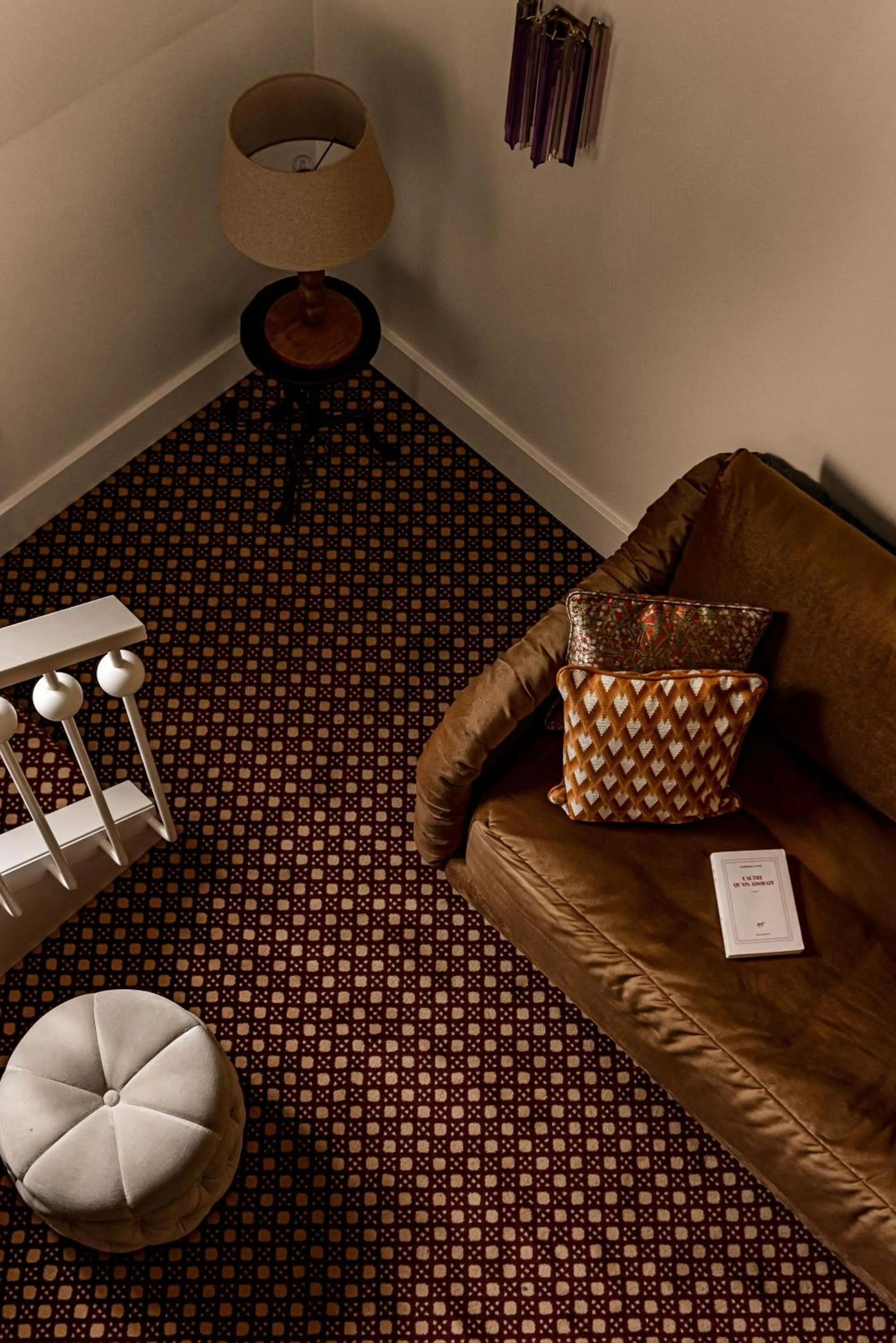 Living room in Château des Fleurs Hôtel & Spa Paris