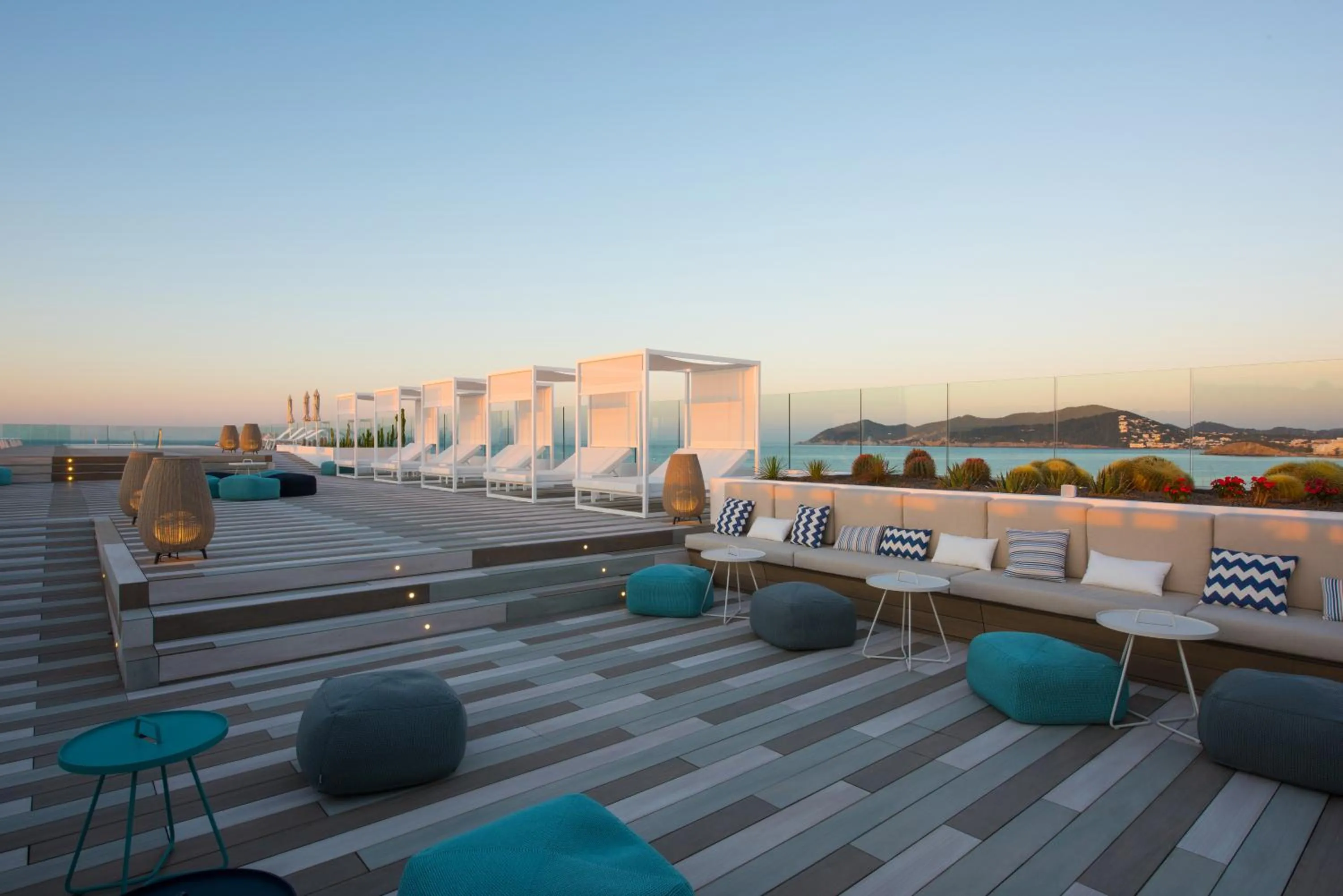 Balcony/Terrace in Iberostar Selection Santa Eulalia Adults-Only Ibiza