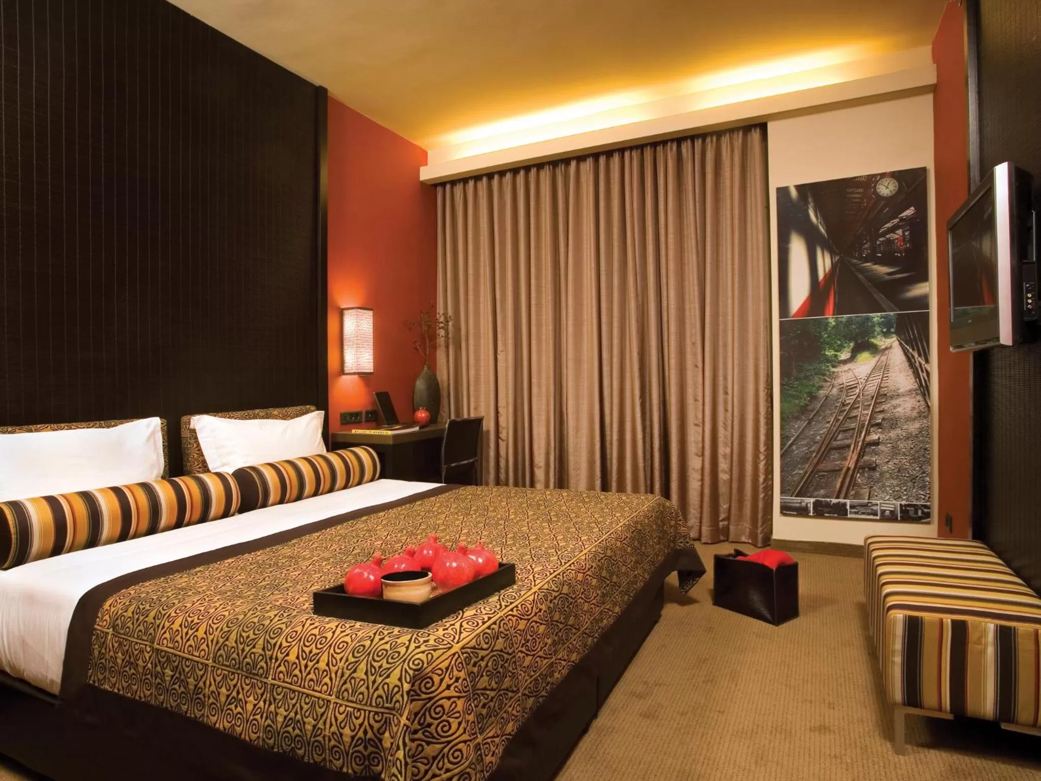 Bed in Dan Boutique Hotel Jerusalem