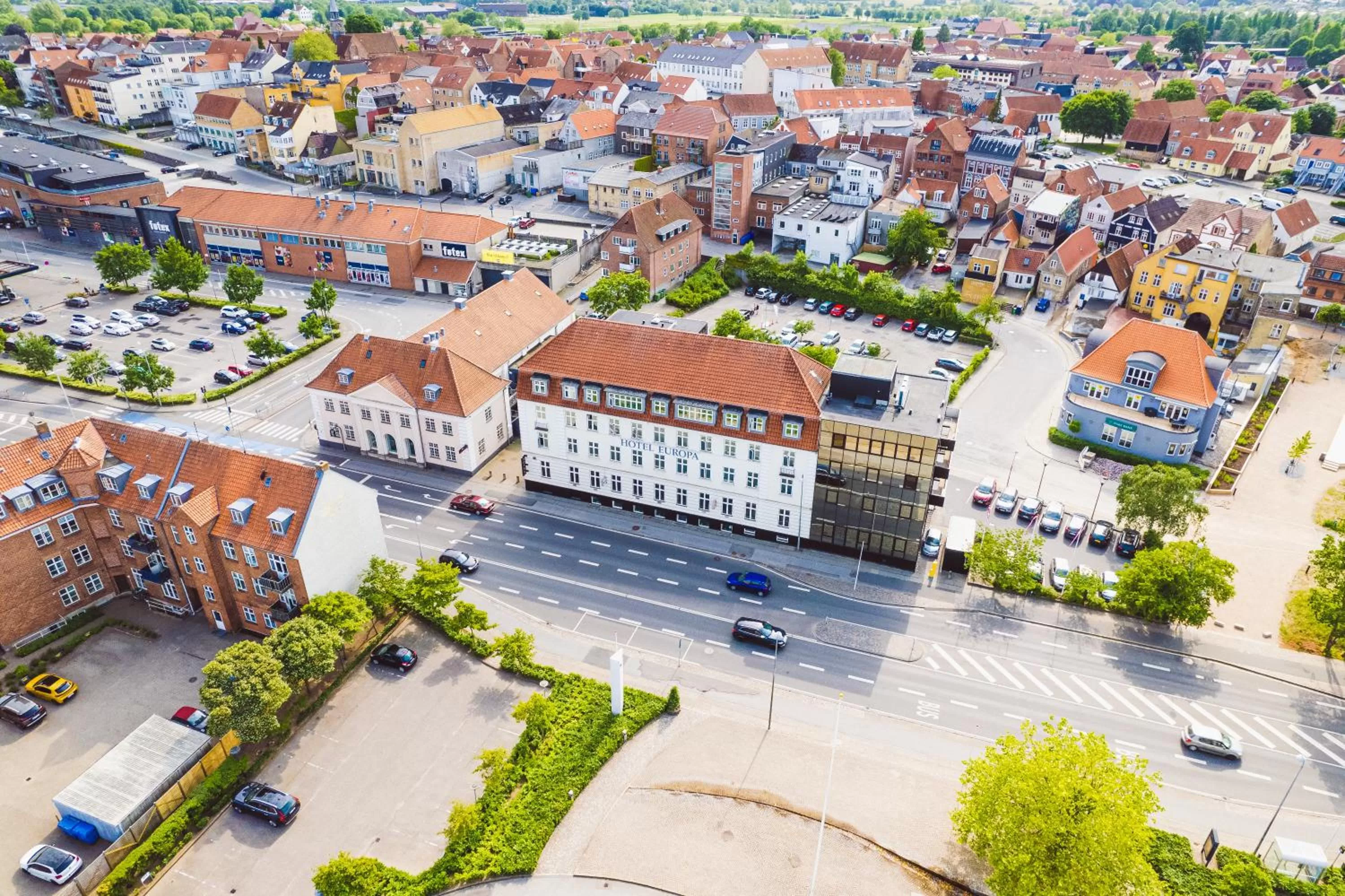 Bird's eye view in Hotel Europa