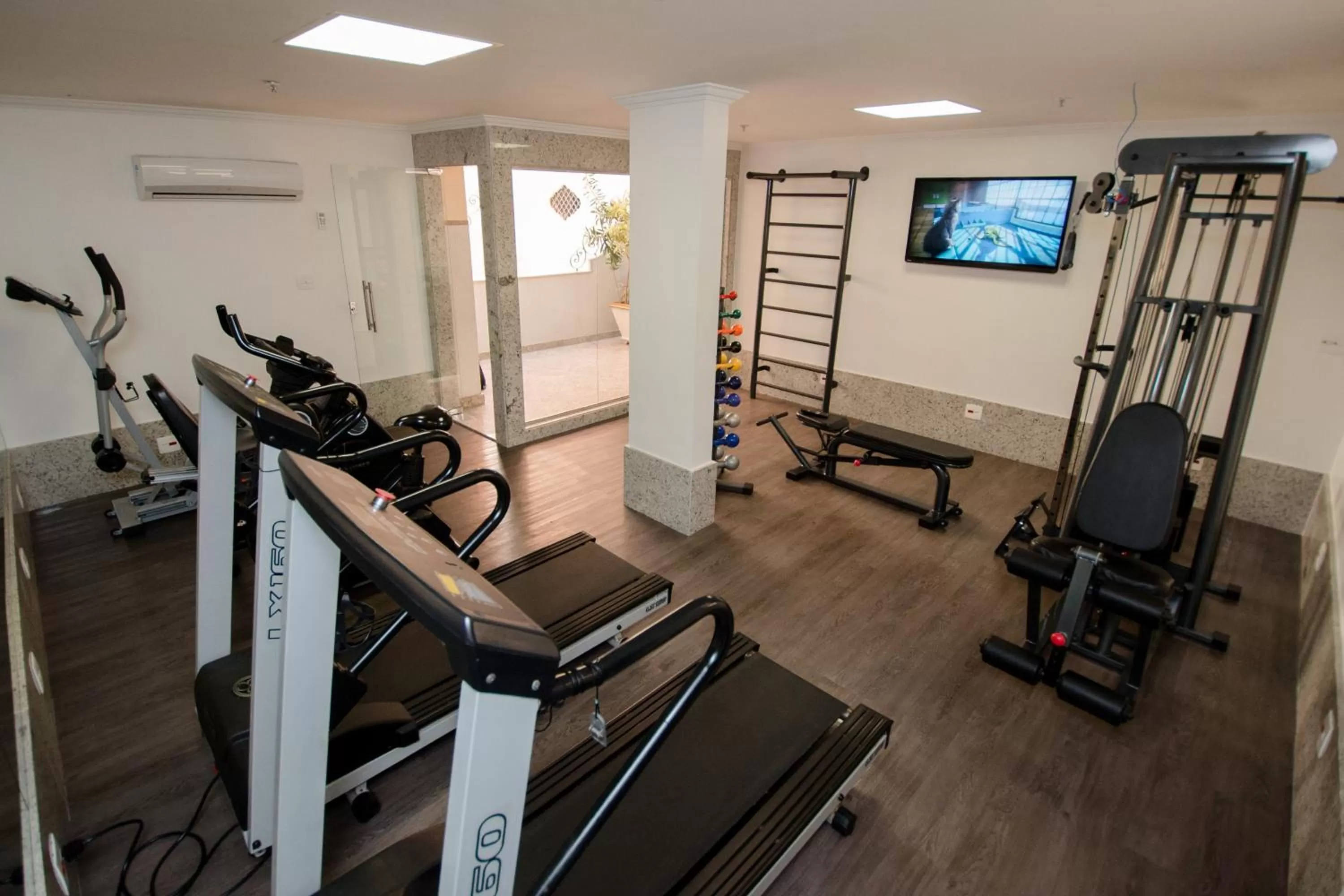 Fitness centre/facilities in Hotel OK