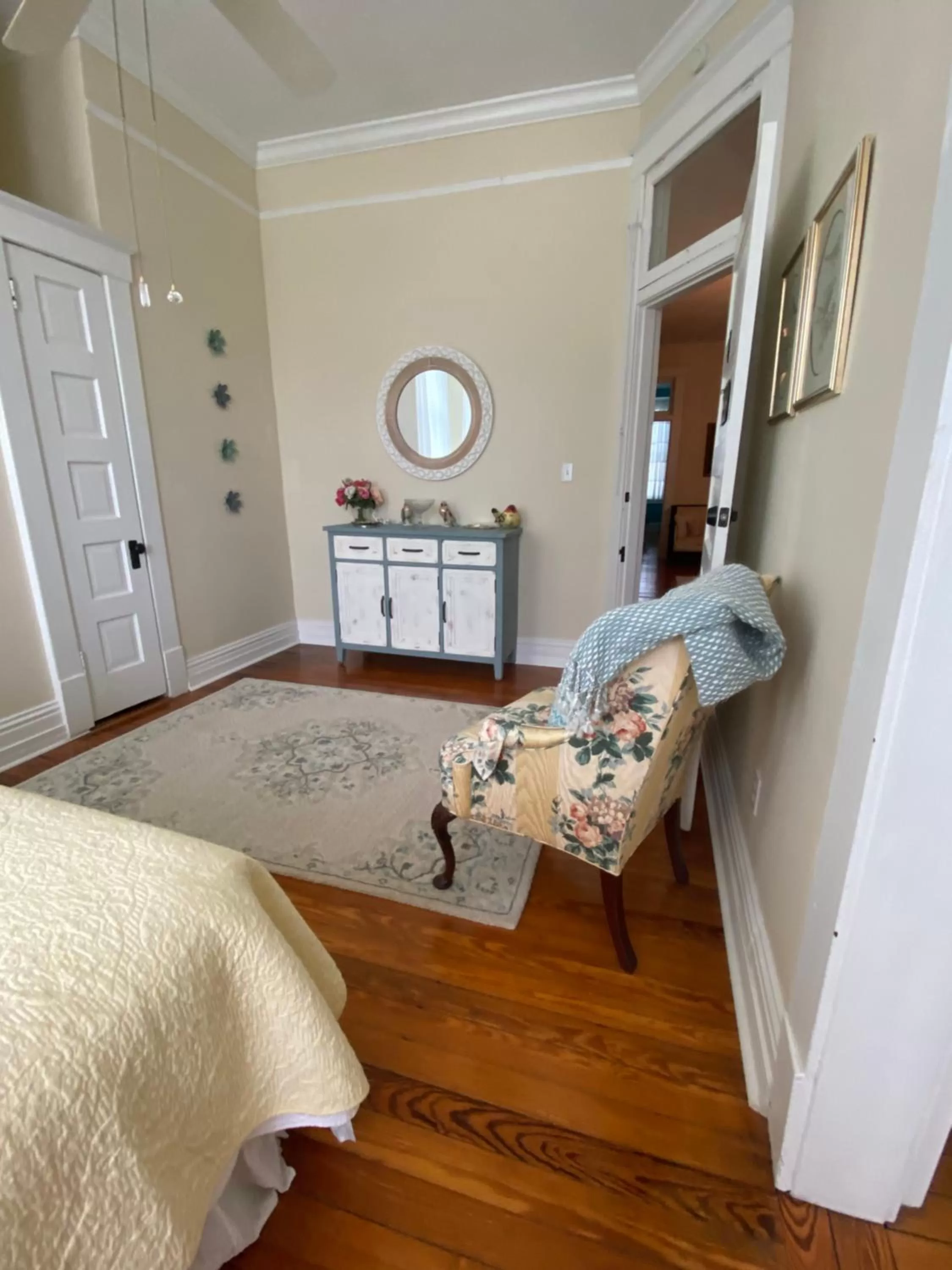 Seating Area in The King's Daughters B and B on the Bluff overlooking the Mighty Mississippi