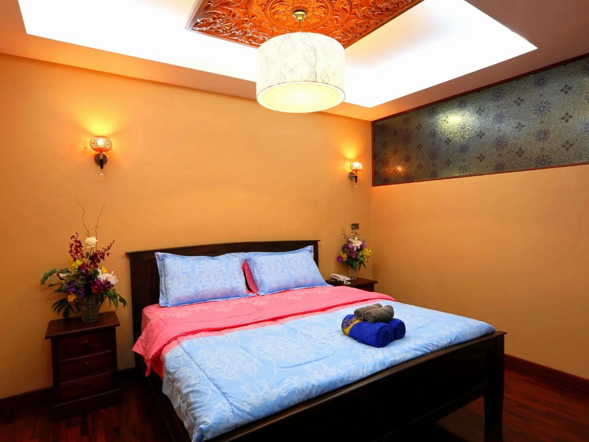 Bed in At Chiang Mai Hotel