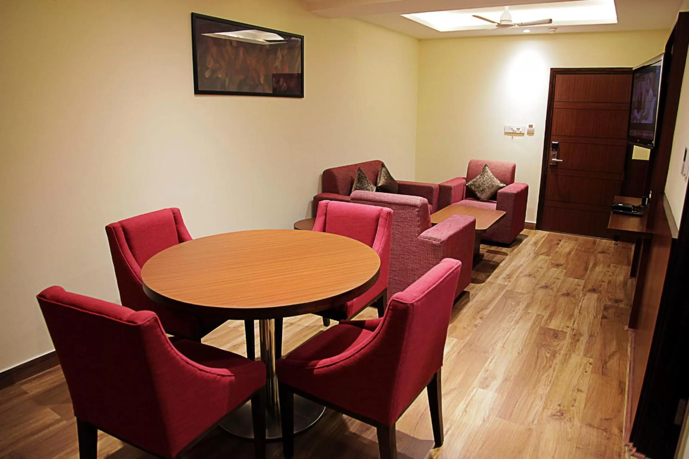 Living room in Hotel Cama