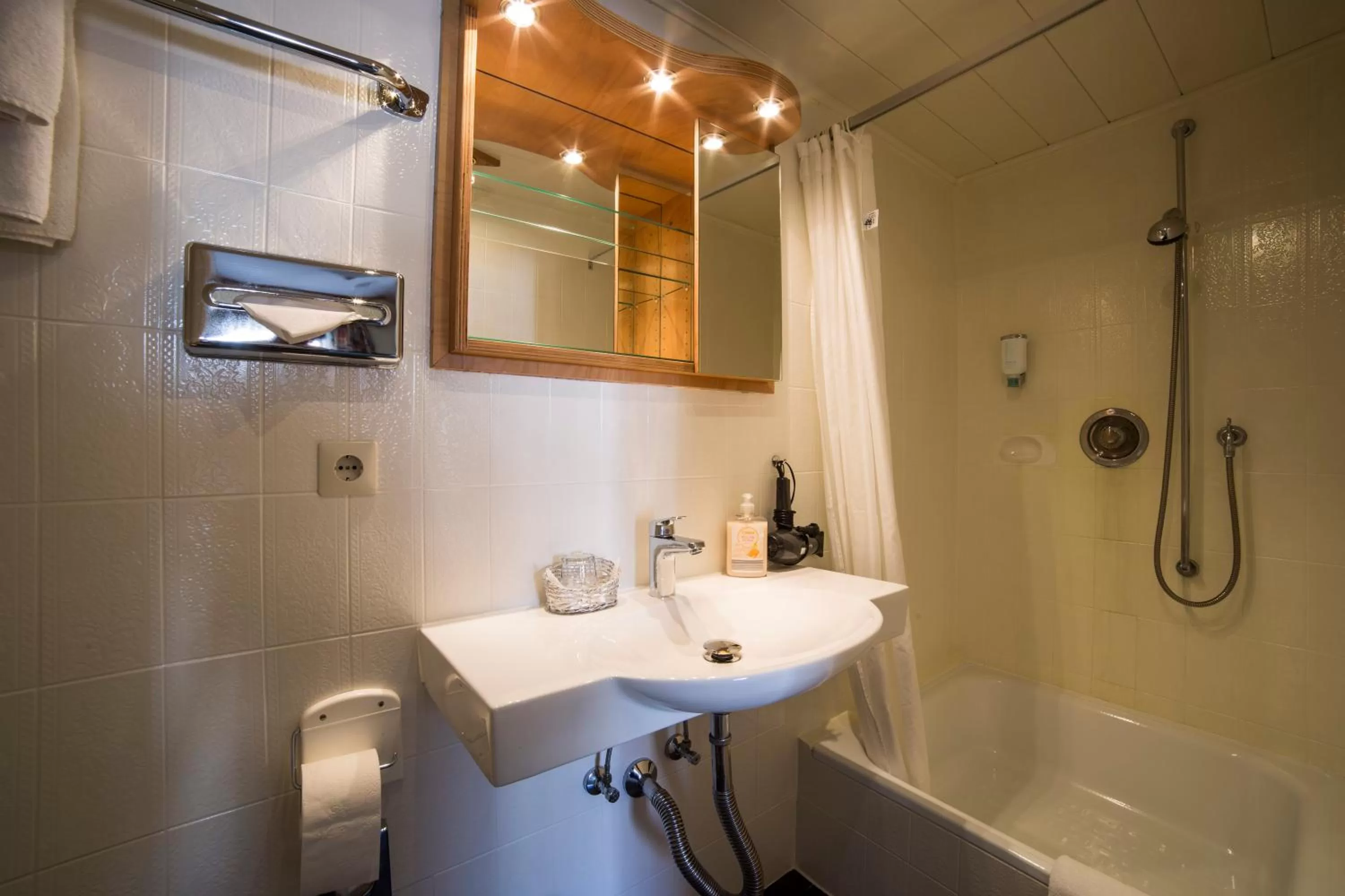 Bathroom in Hotel Brandl