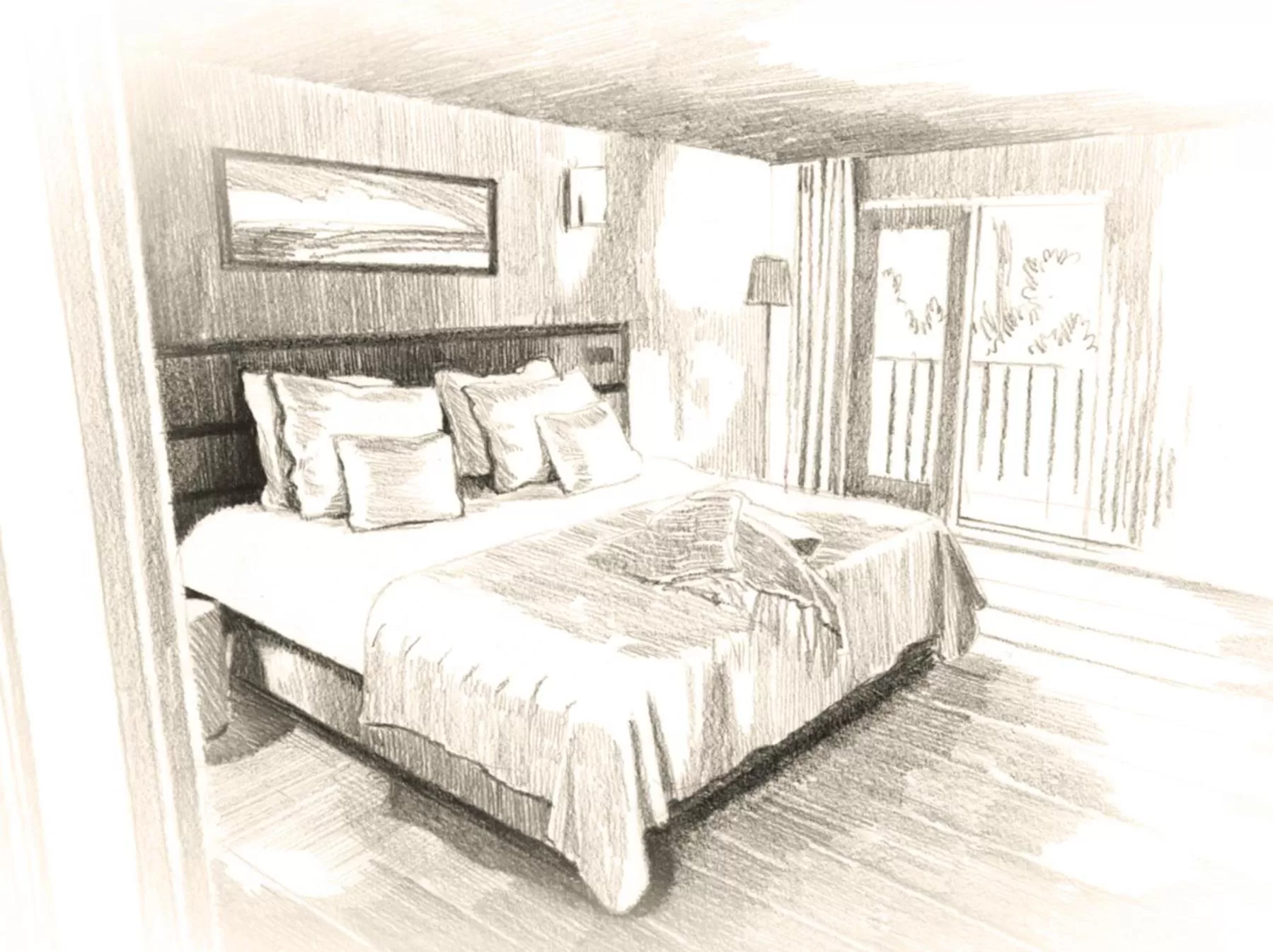 Bed in de Wever Lodge