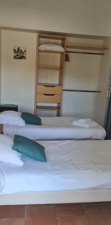 Bed in Le Relais Des Lavandins