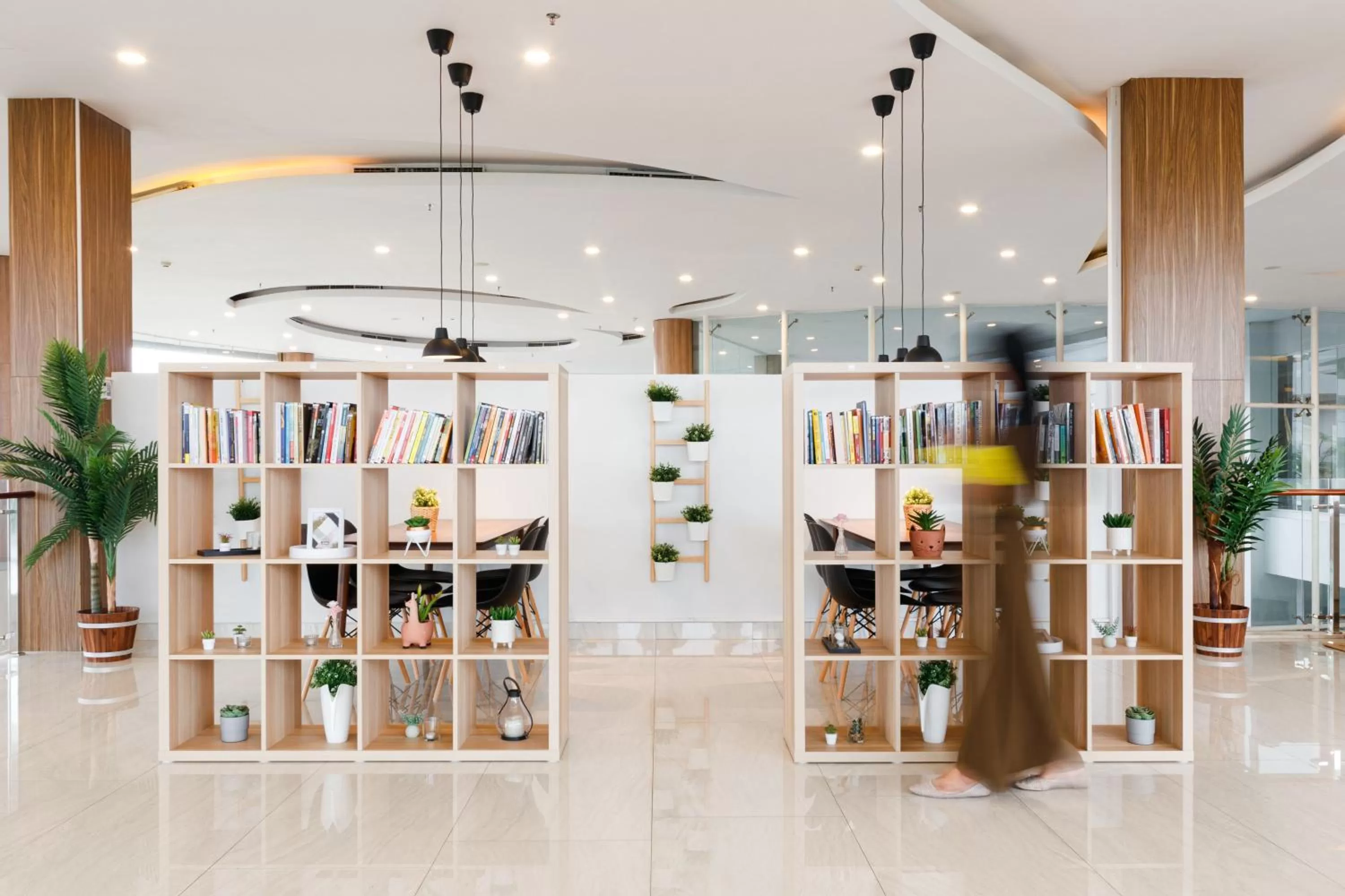 Library in Antero Hotel Jababeka Cikarang