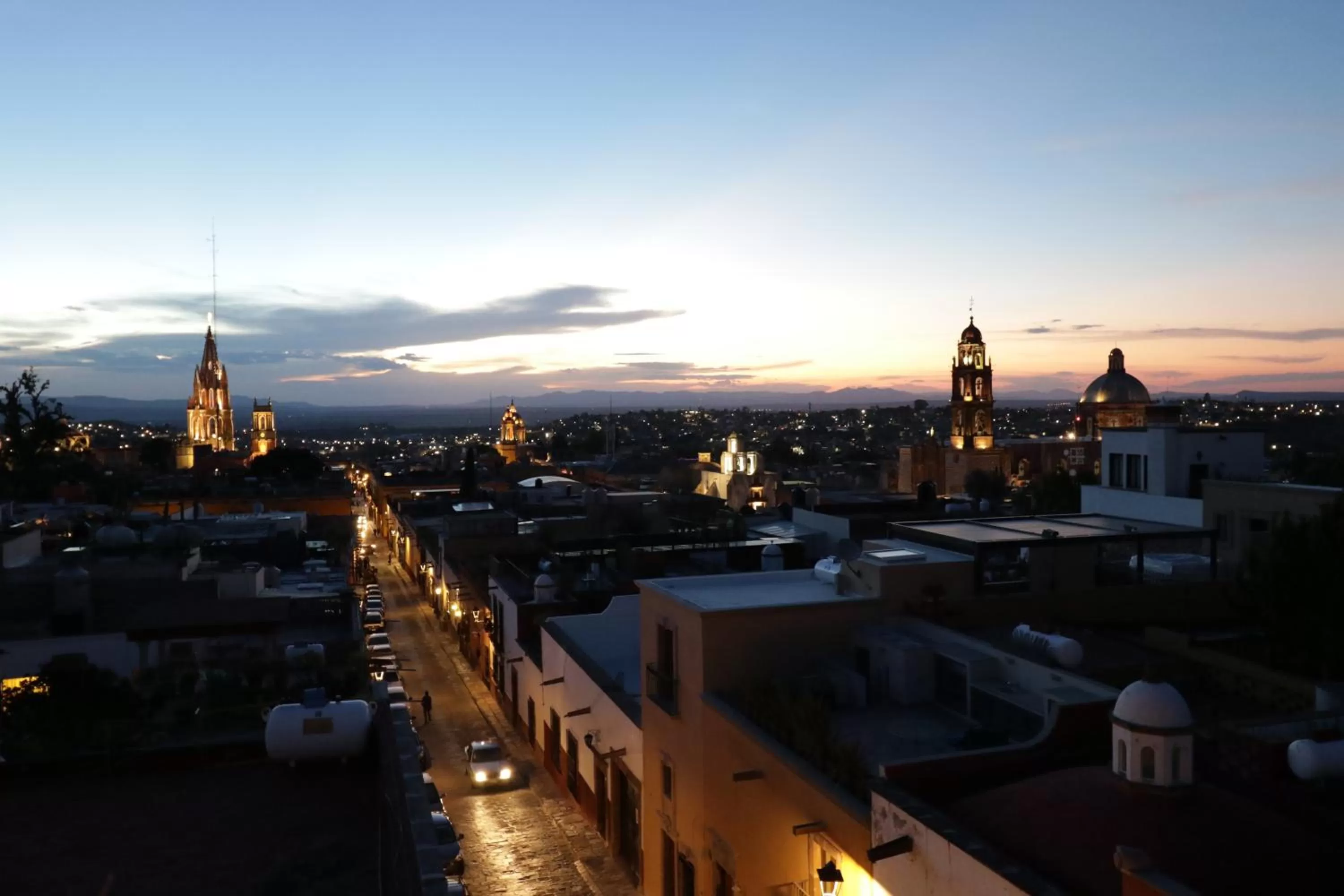 City view in Casa Mia Suites