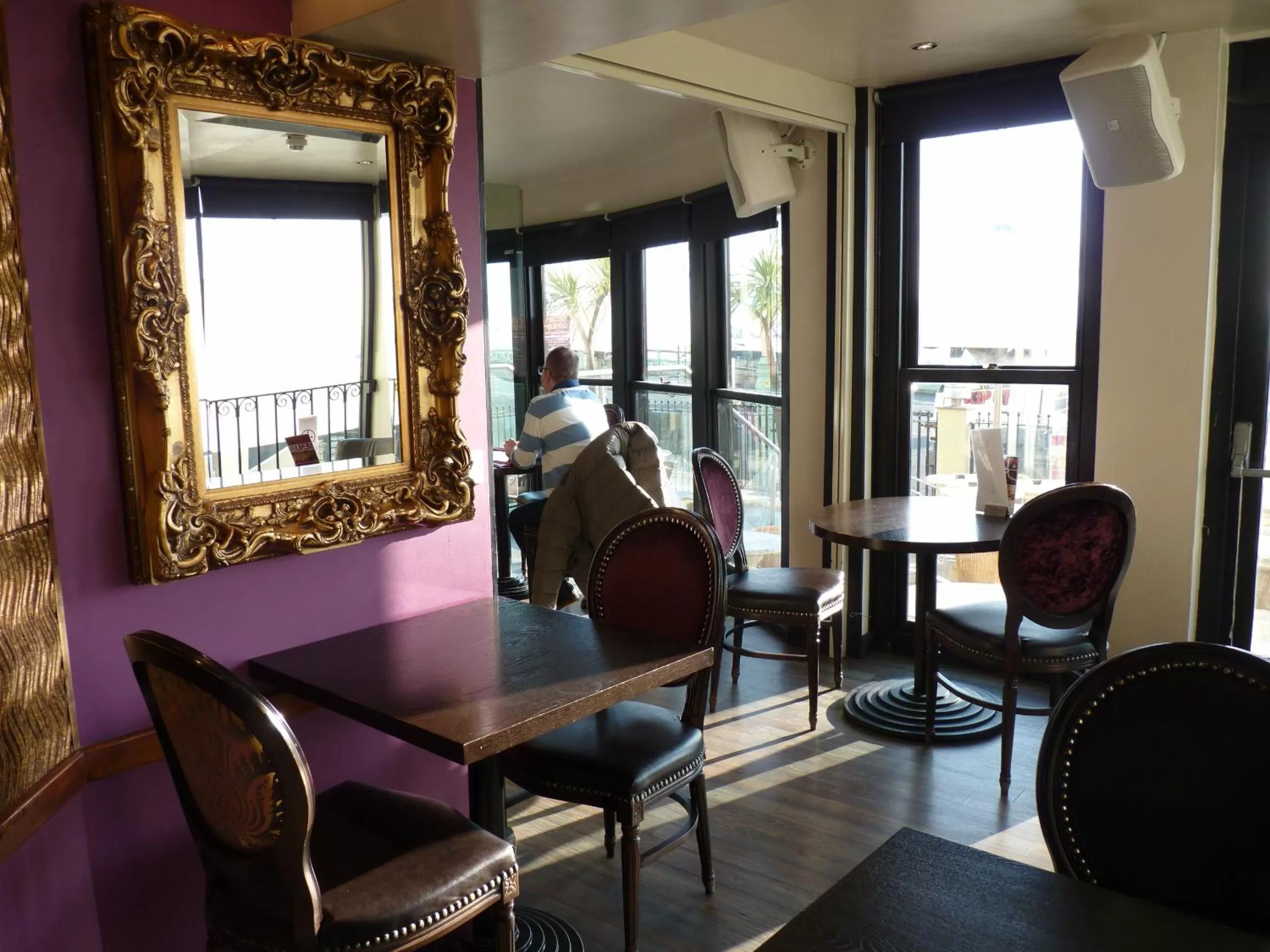 Communal lounge/ TV room in Amsterdam Hotel Brighton Seafront