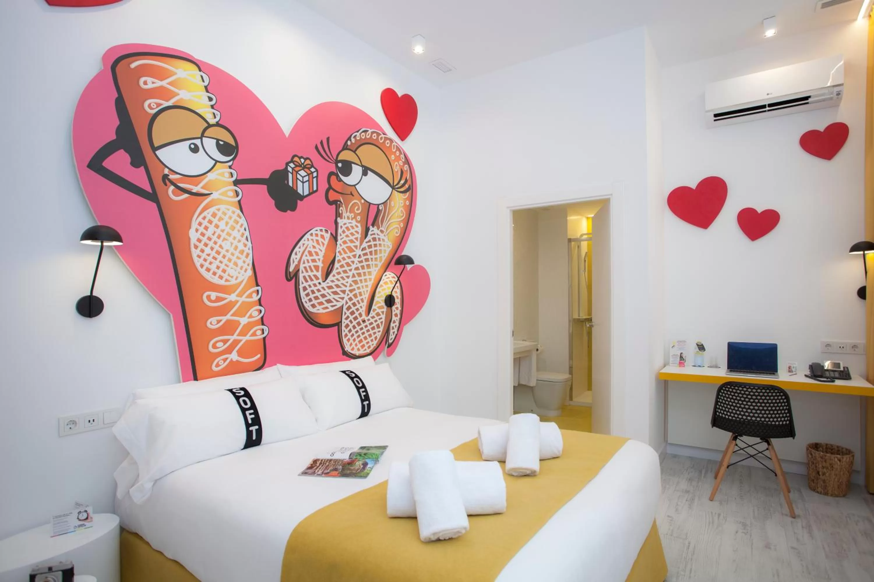 Bed in Casual Socarrat Valencia - Adults Only