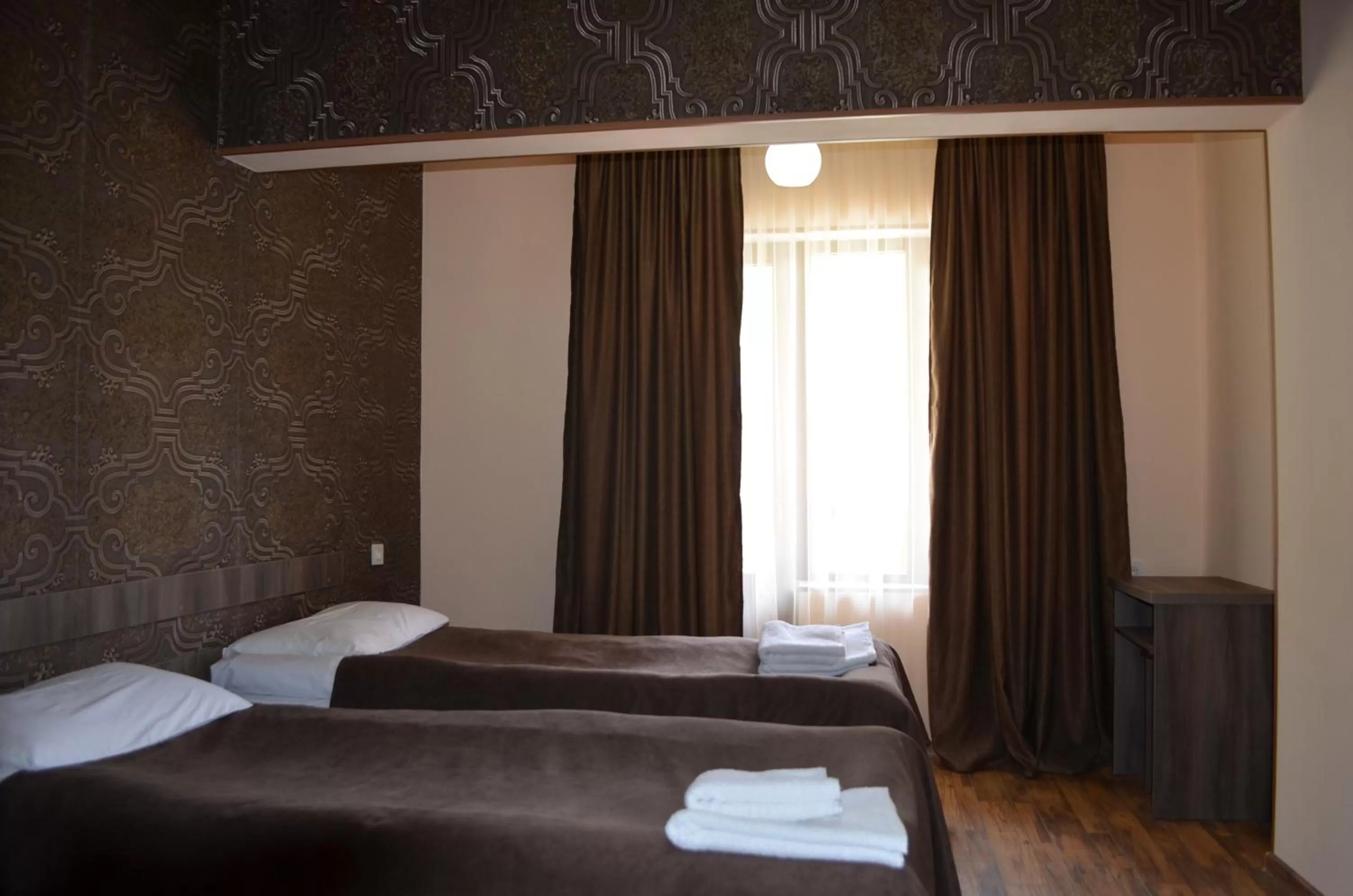 Bedroom, Bed in Hotel Svanseti