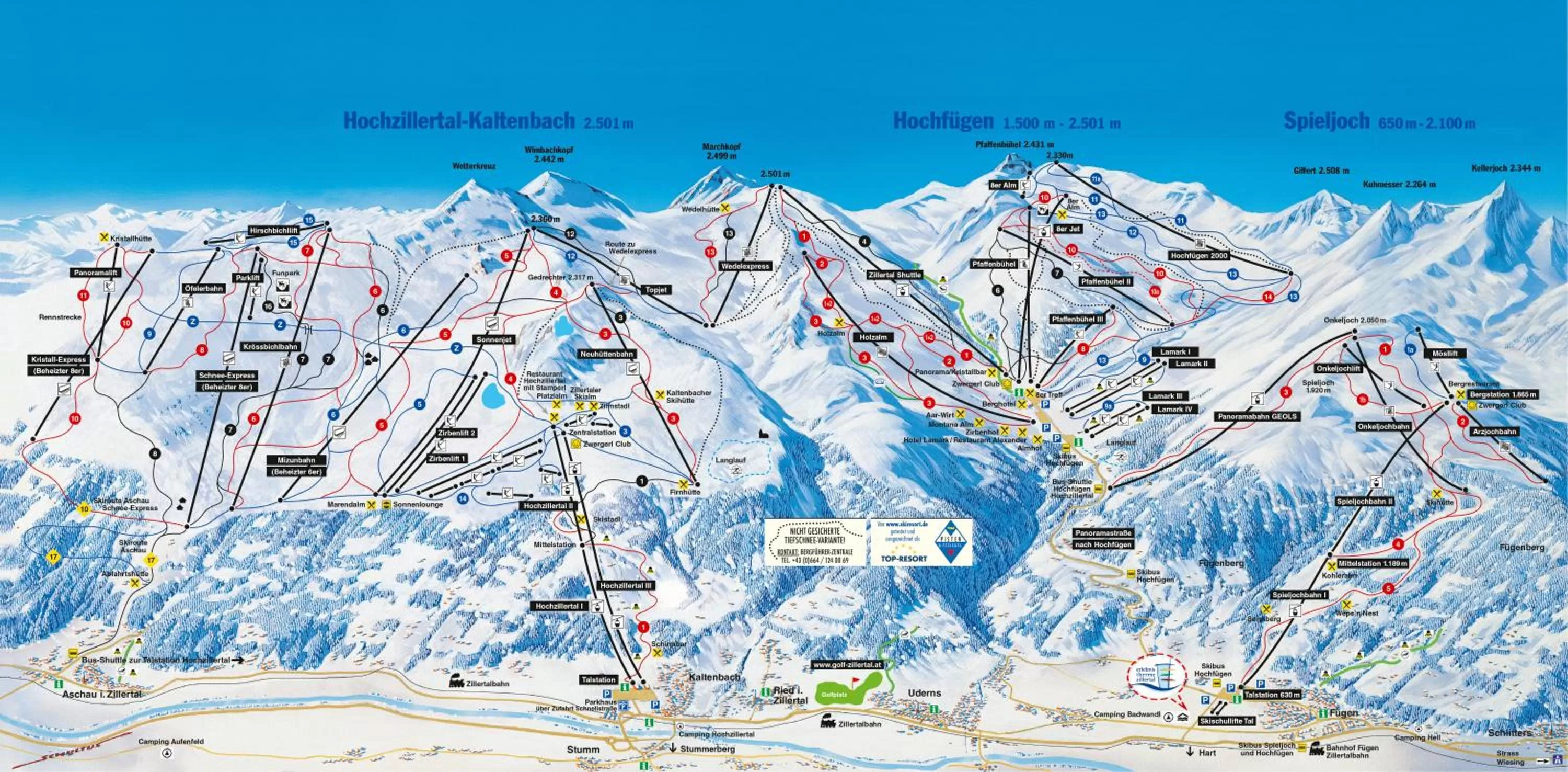 Skiing in Hotel Giessenbach