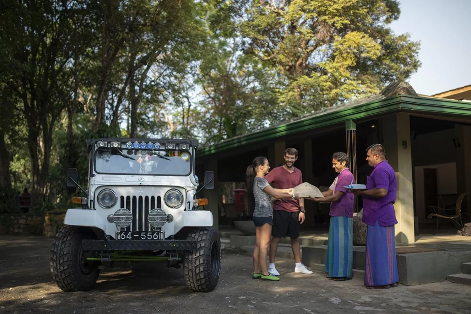Staff in Lavendish Lake Giritale - Former Giritale Hotel