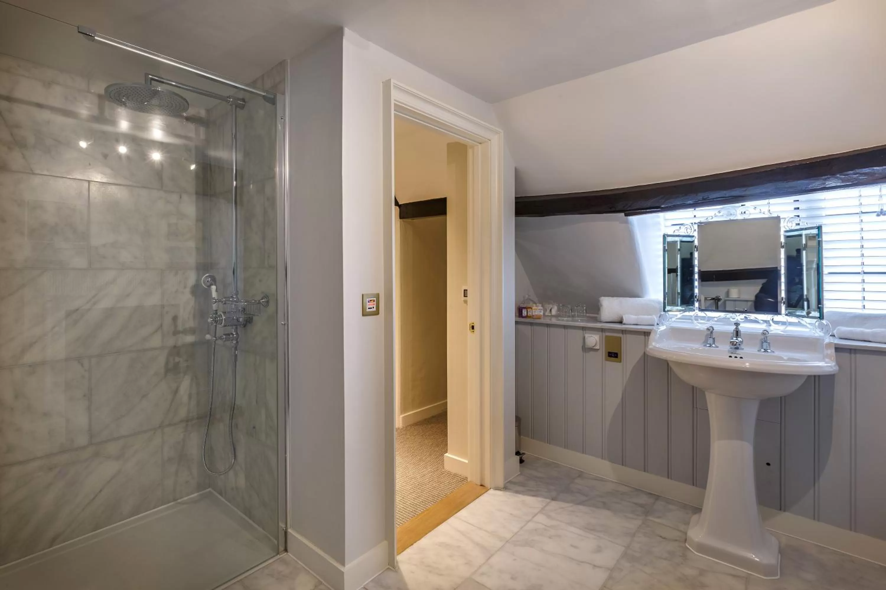 Bathroom in The Assembly House in central Norwich