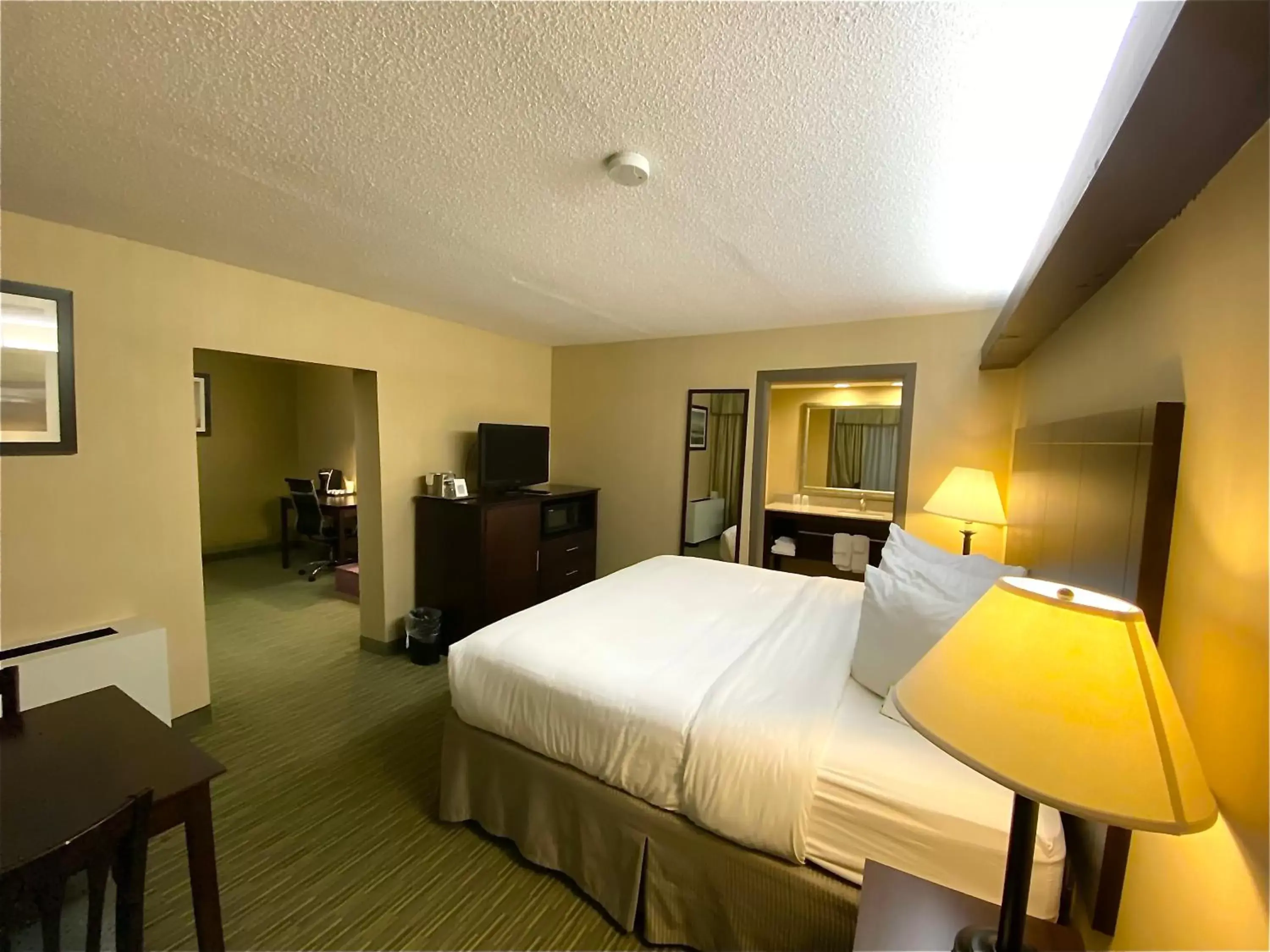 One-Bedroom King Suite - Non-Smoking in Wyndham Garden Ann Arbor One-Bedroom King Suite - Non-Smoking in Wyndham Garden Ann Arbor