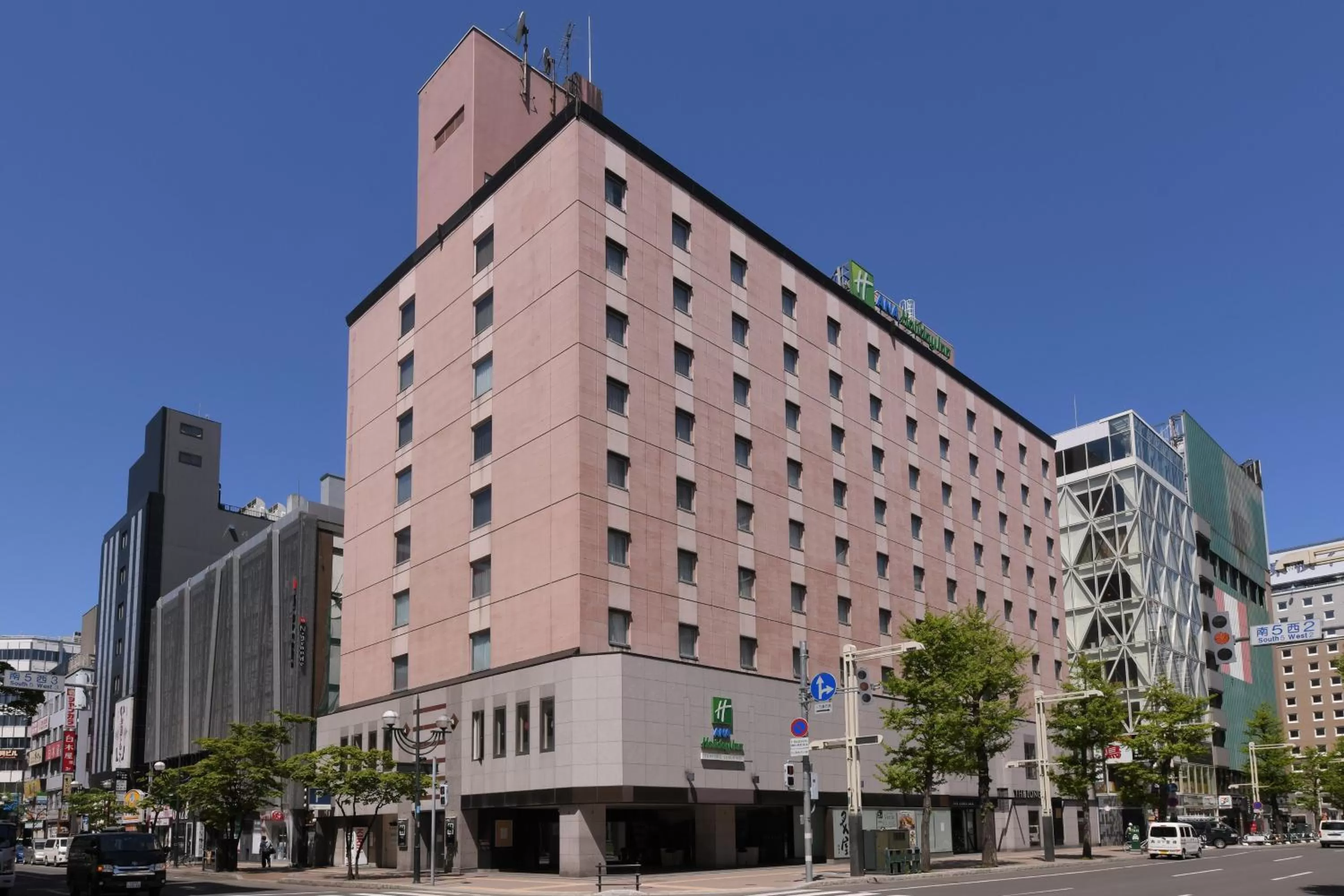 Property building in ANA Holiday Inn Sapporo Susukino by IHG