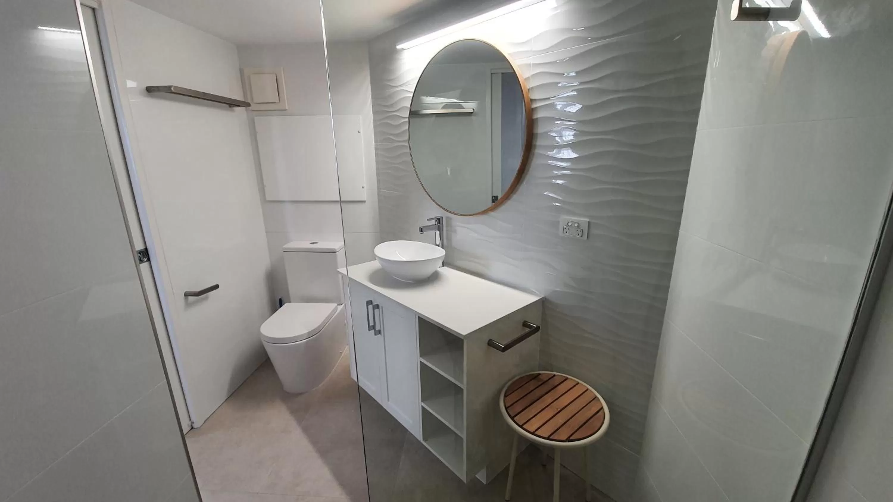 Toilet in Pacific Beach Resort