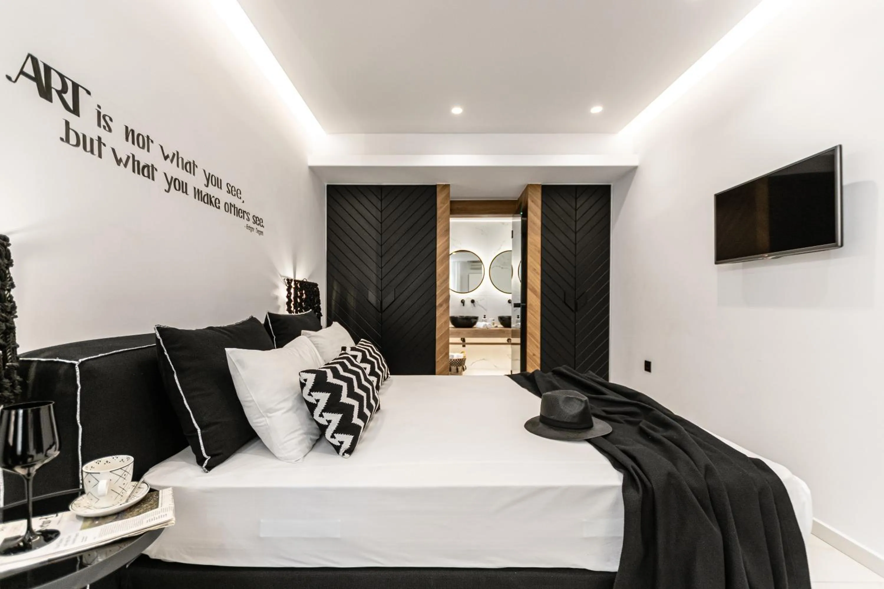 Bed in Hotel Palatia