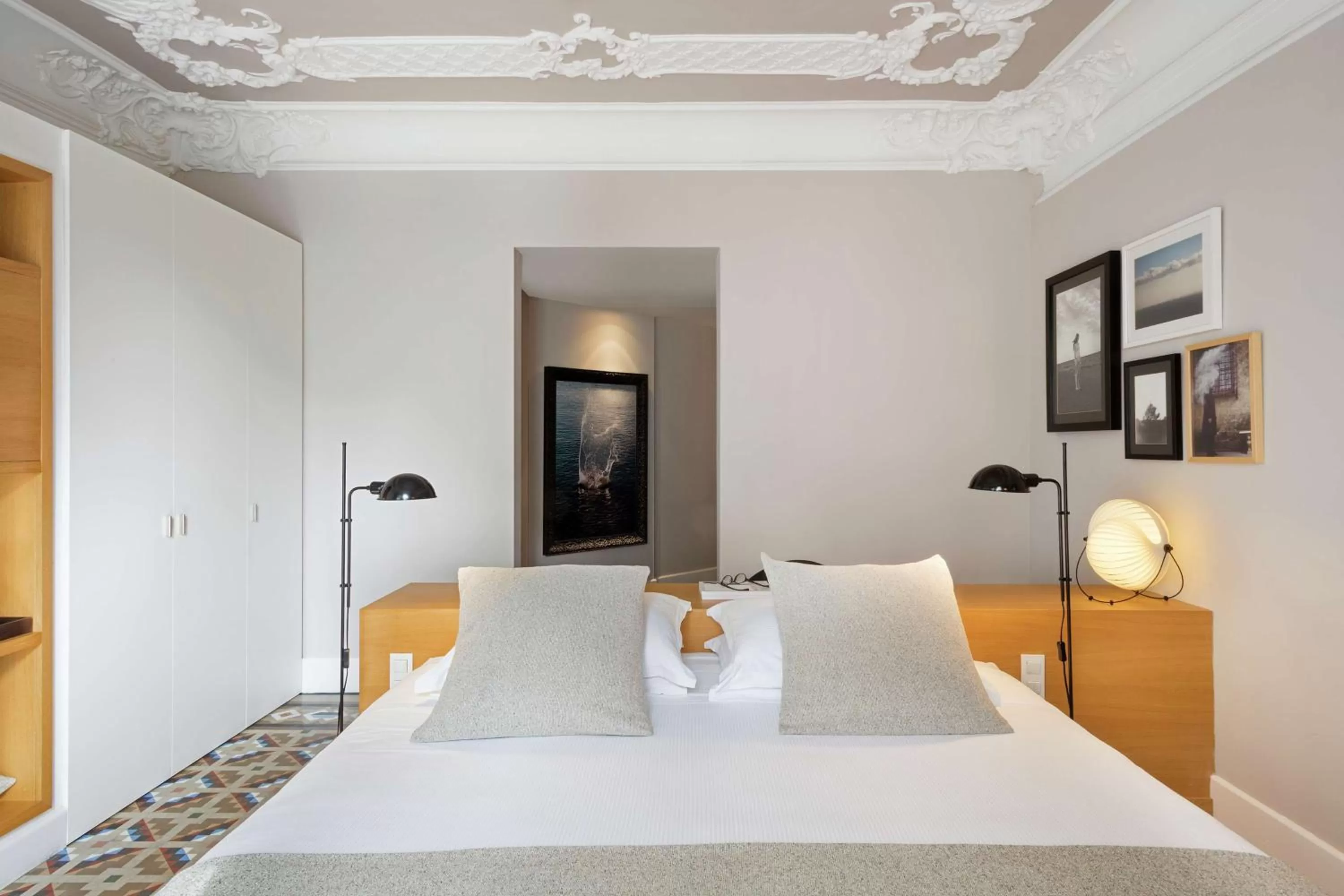 Bed in Alexandra Barcelona Hotel, Curio Collection by Hilton