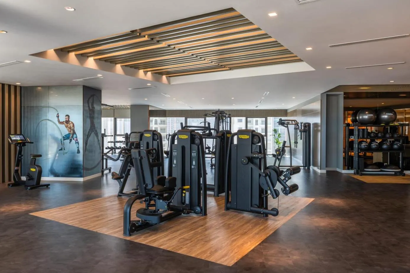 Fitness centre/facilities in Paramount Hotel Midtown