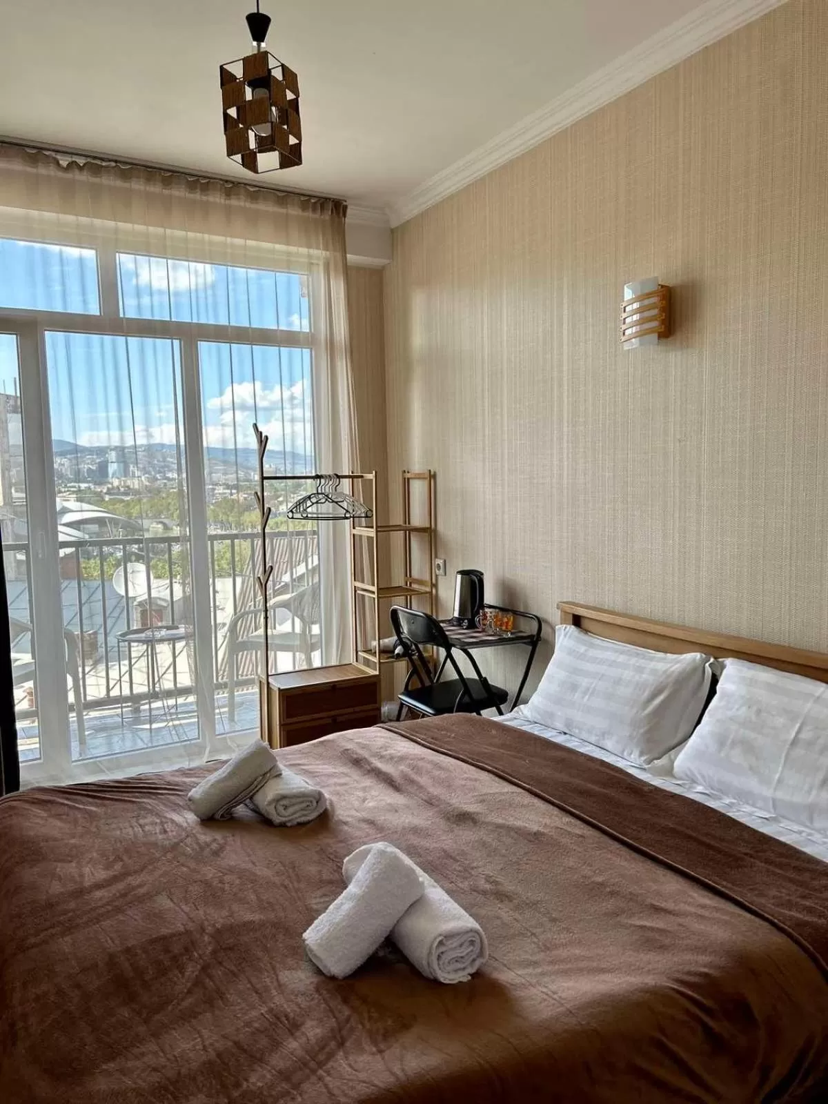 Bed in Hotel Marioni