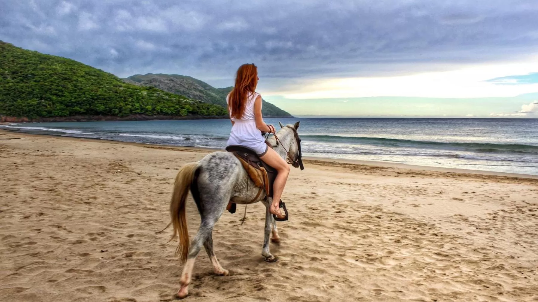 Horse-riding in Dominican Tree House Village