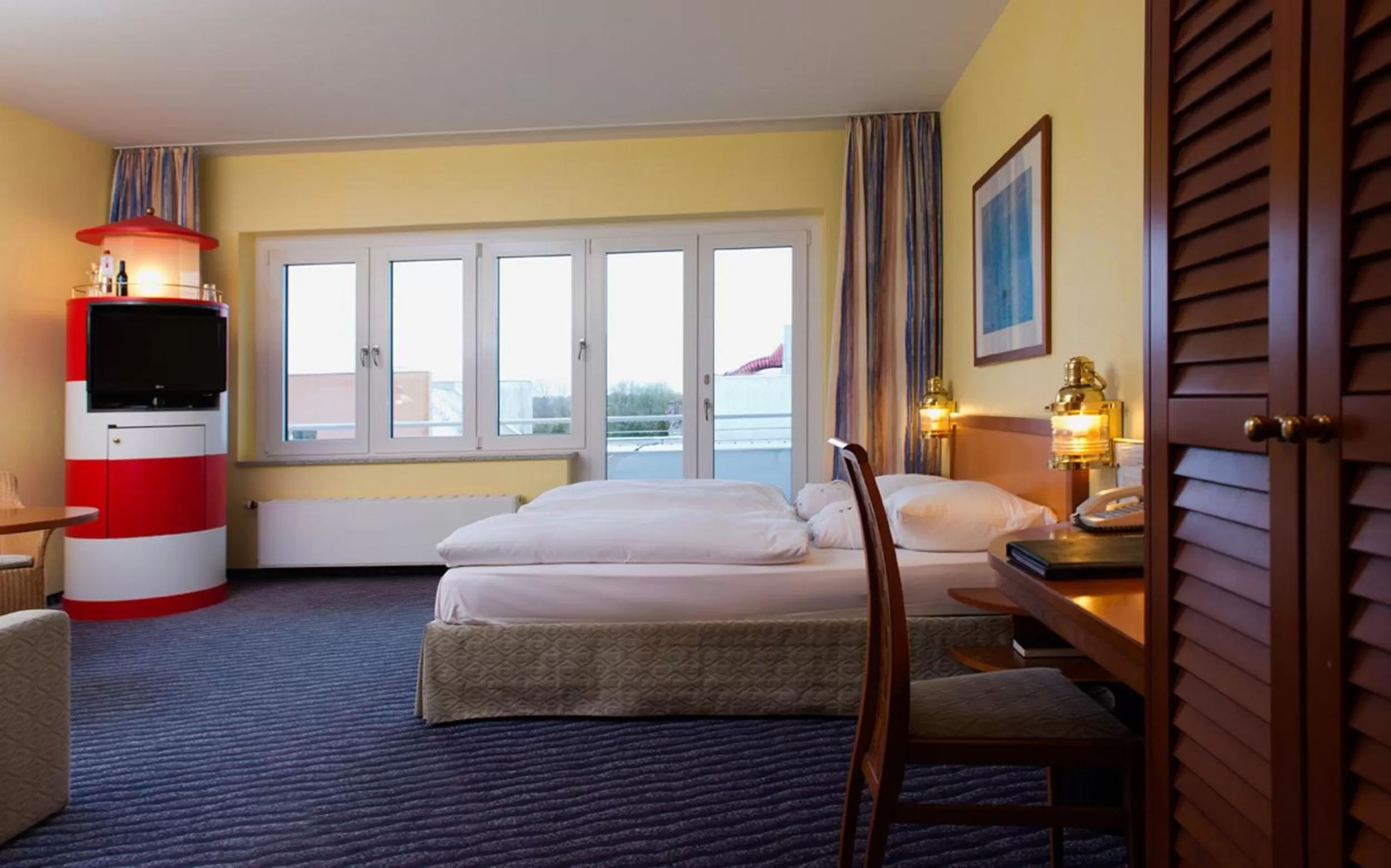 Superior Double Room with Balcony - single occupancy in Wyndham Stralsund HanseDom