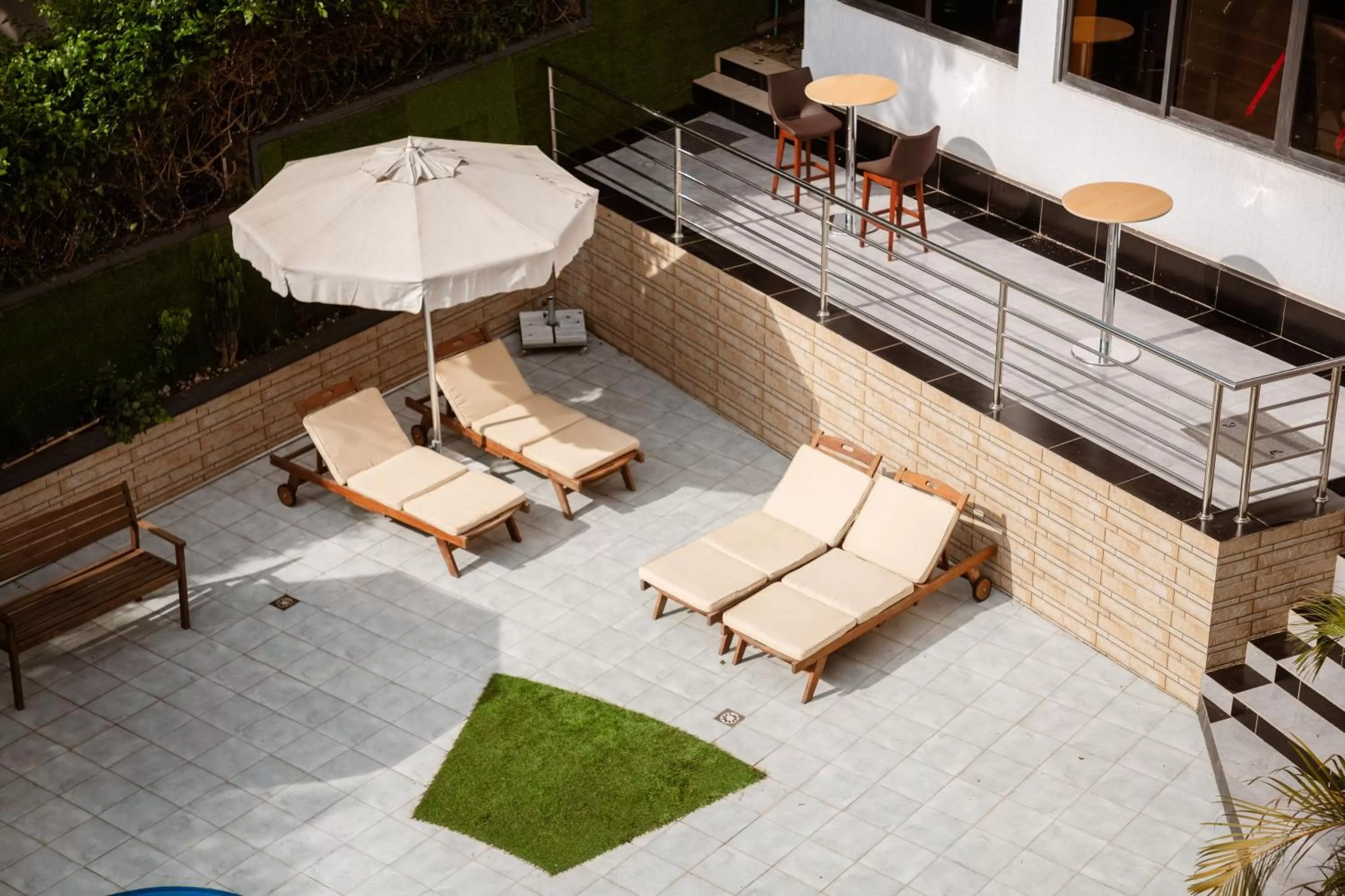 Balcony/Terrace in Ndaru Luxury Suites