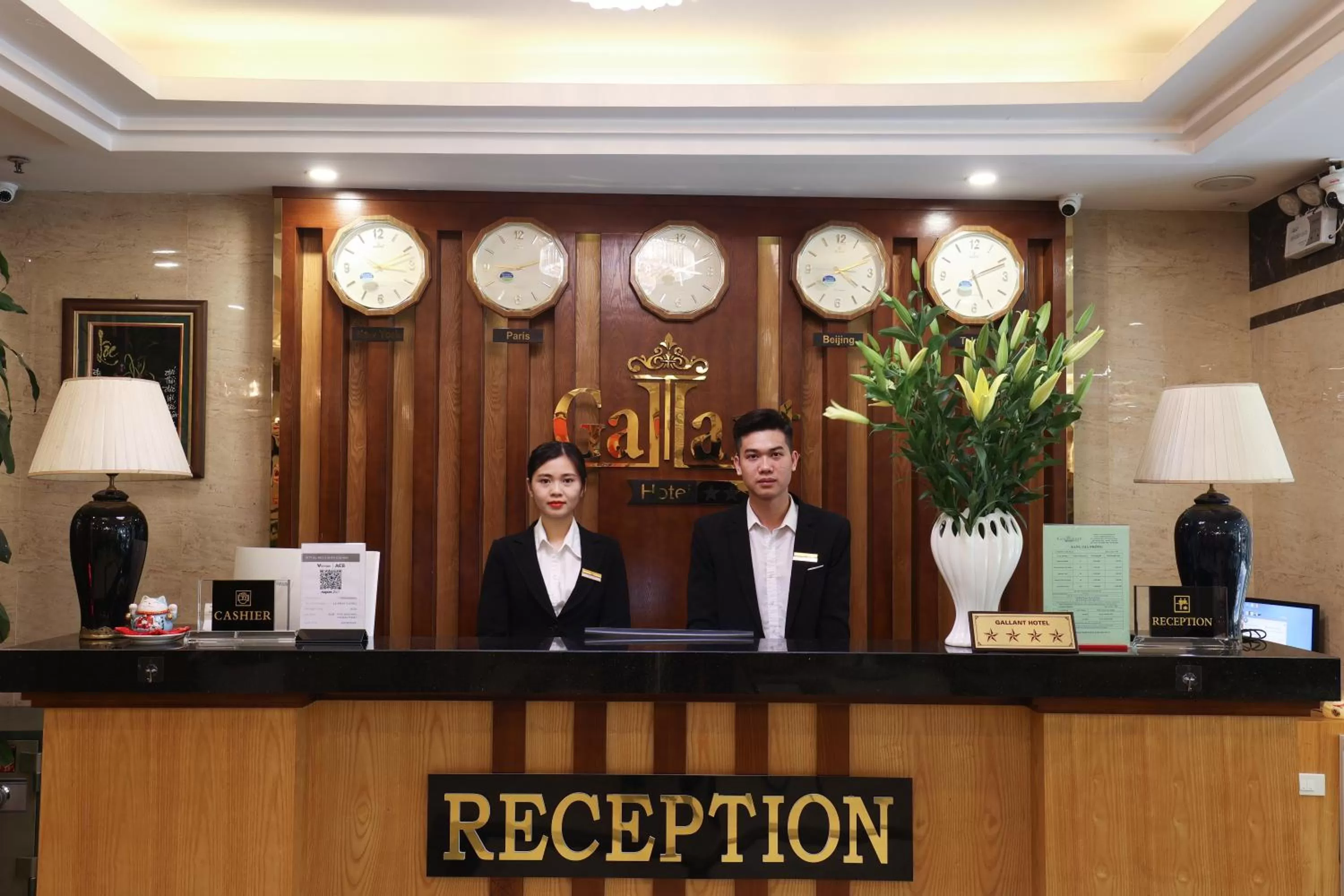 Staff in Gallant Hotel