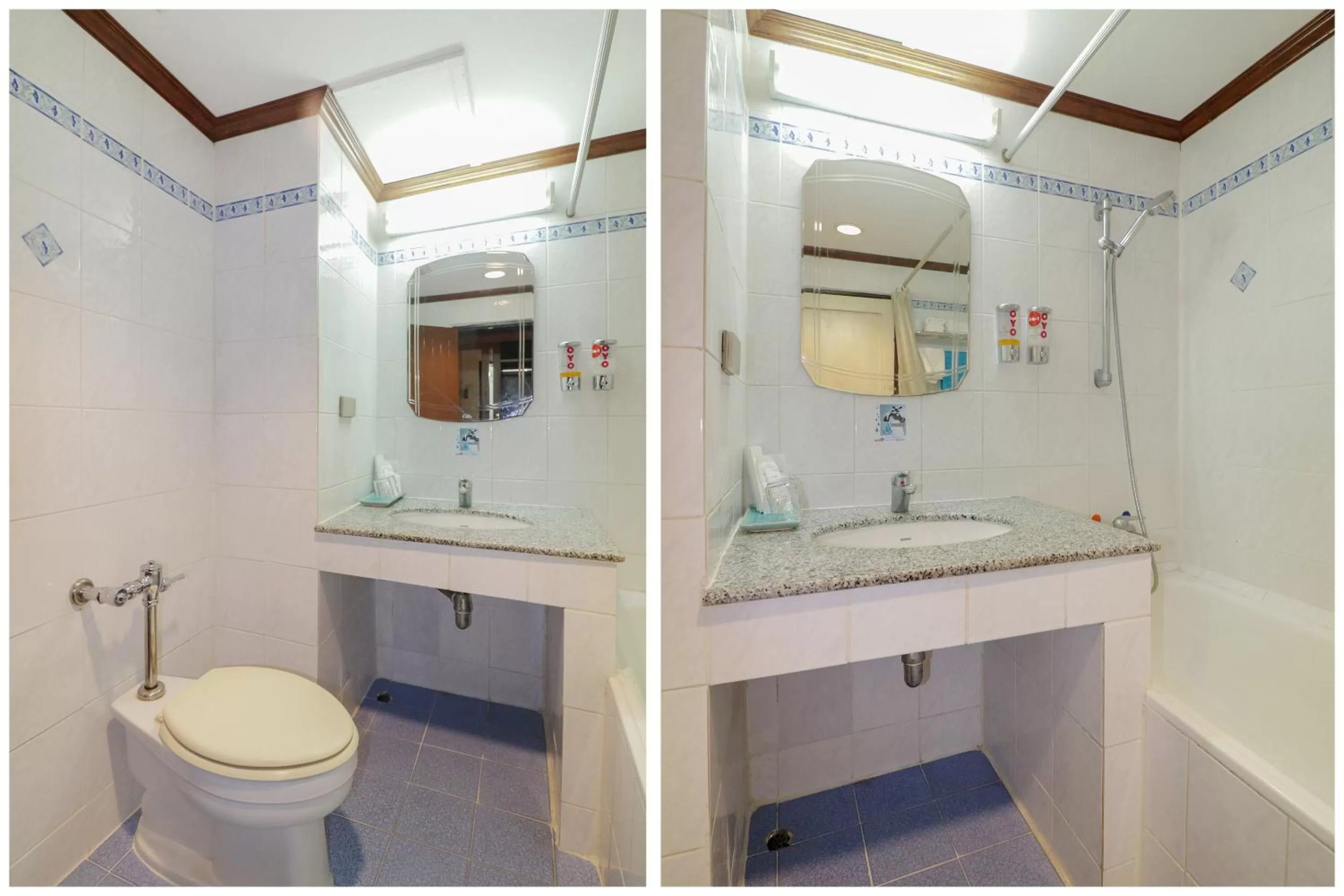 Bathroom in Malaysia Hotel Bangkok