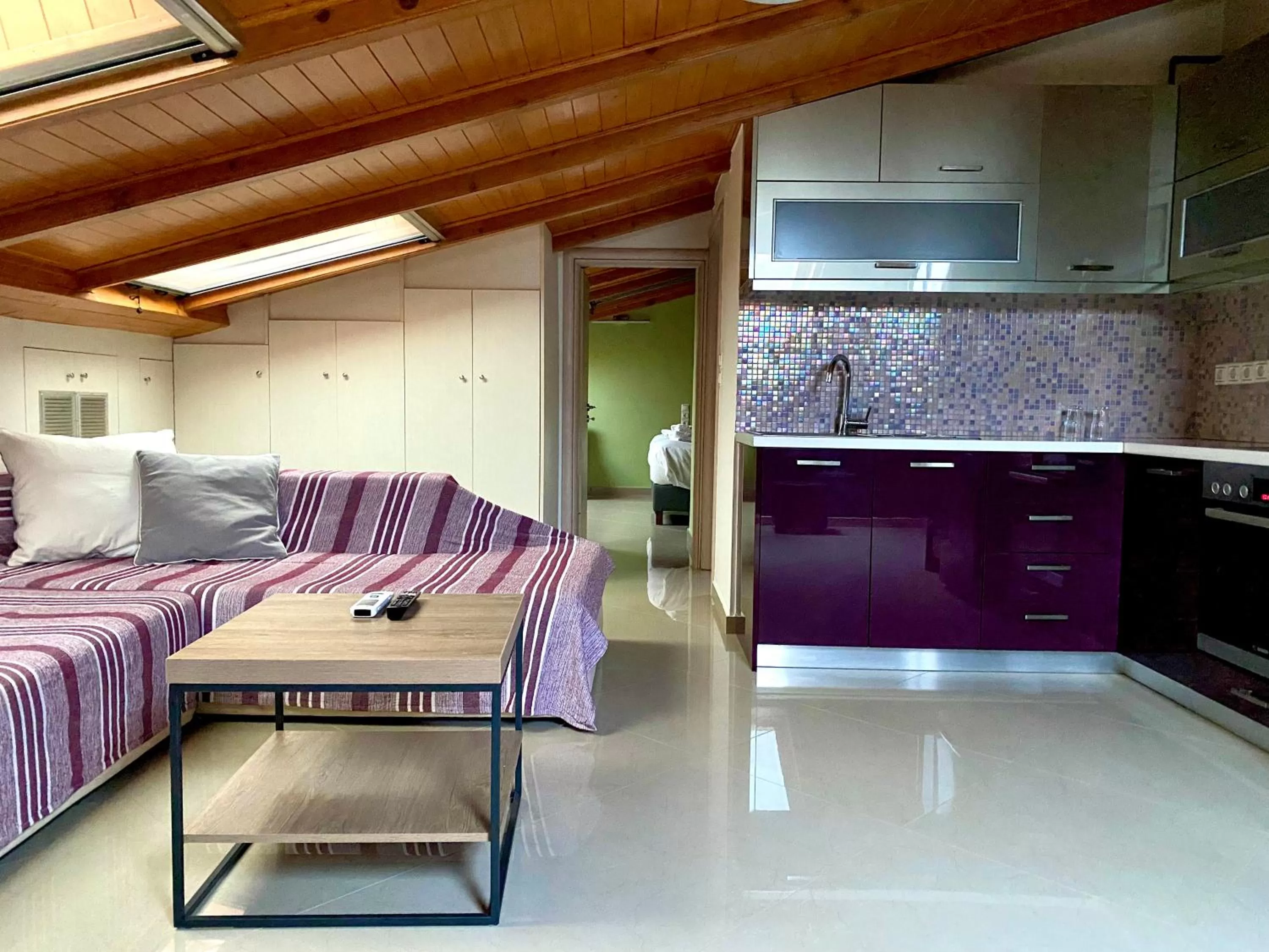 Kitchen or kitchenette in Aar Hotel & Spa Ioannina