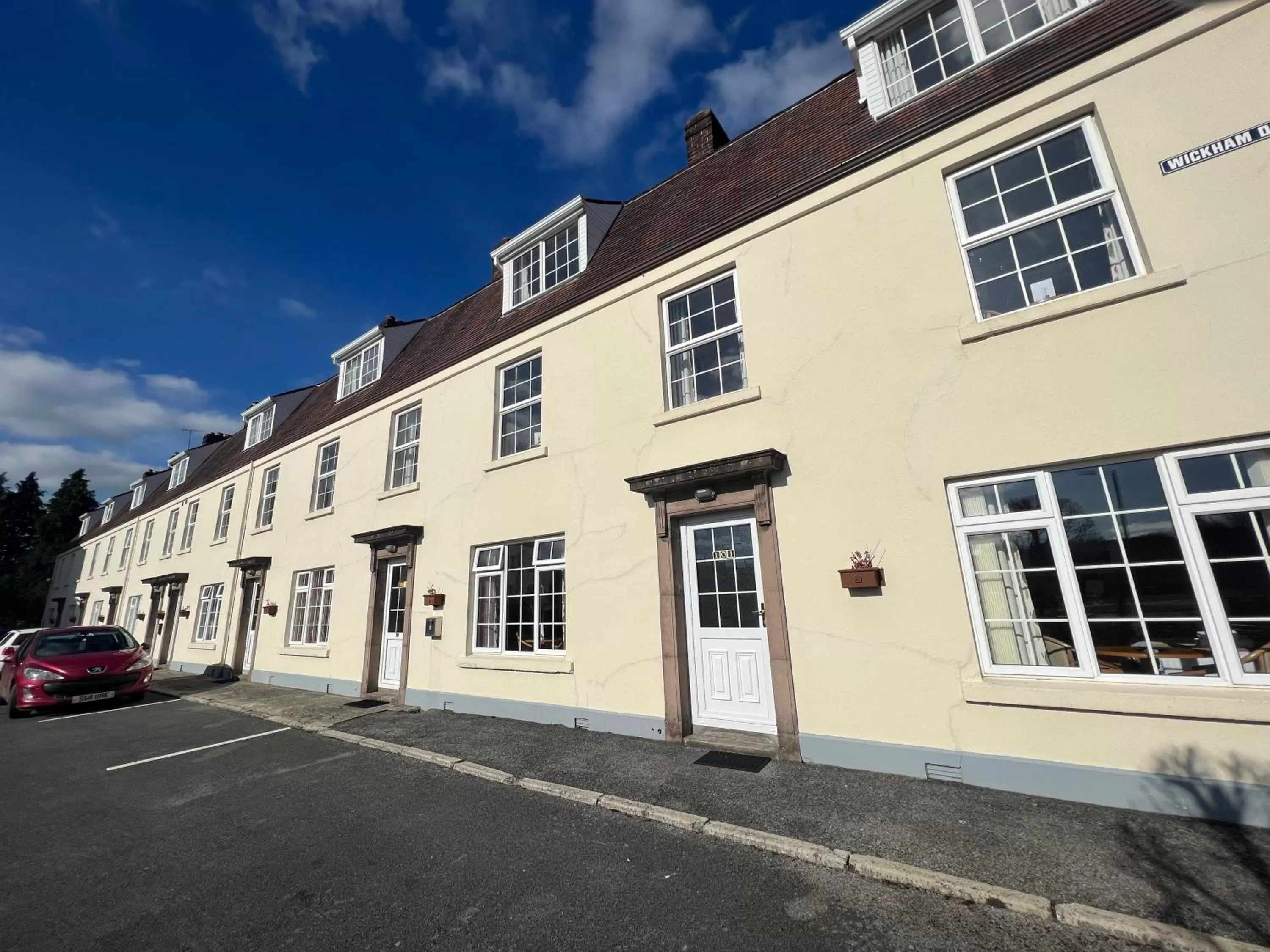 Street view in Belmore Court & Motel